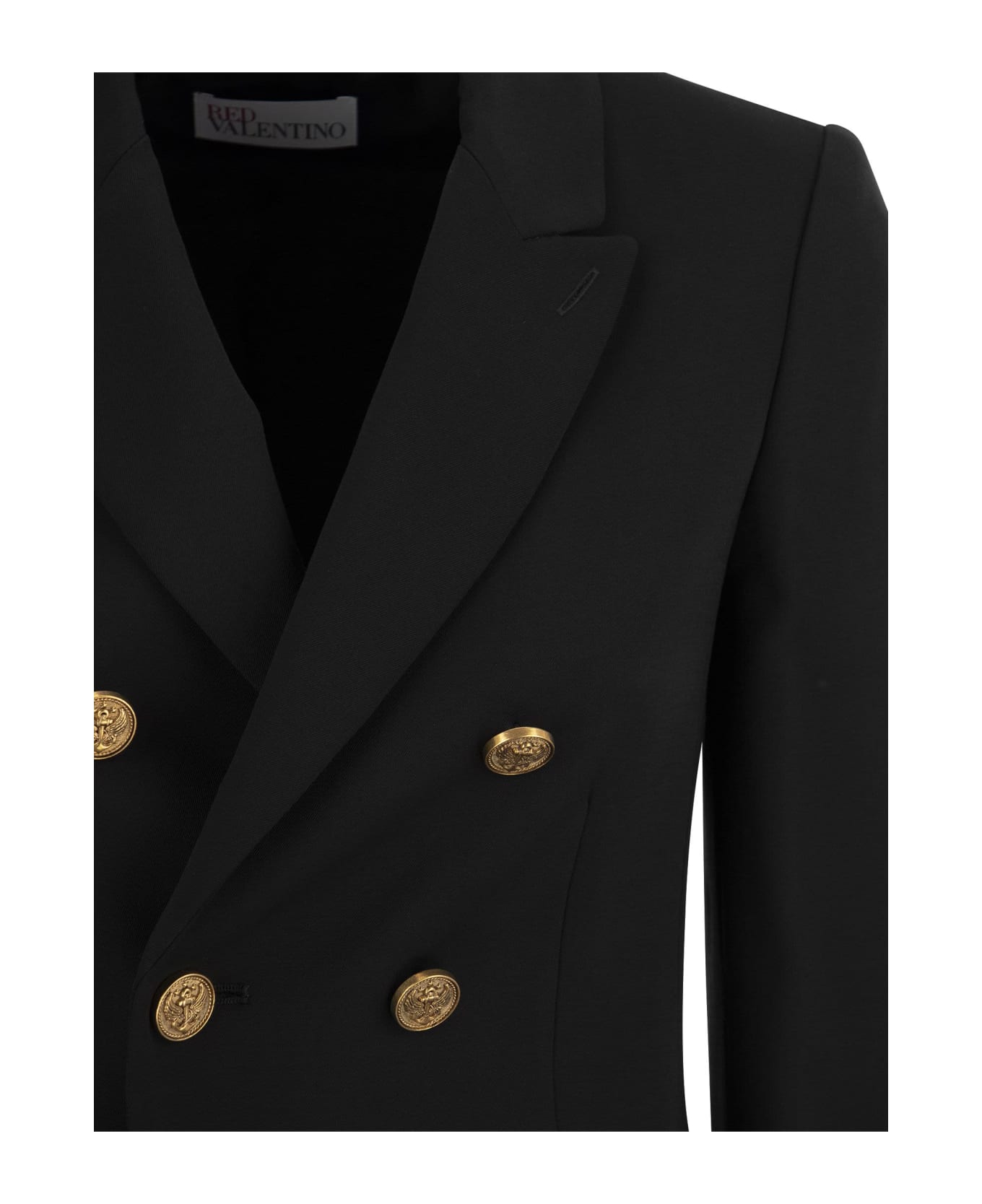 RED Valentino Double-breasted Blazer - Black コート