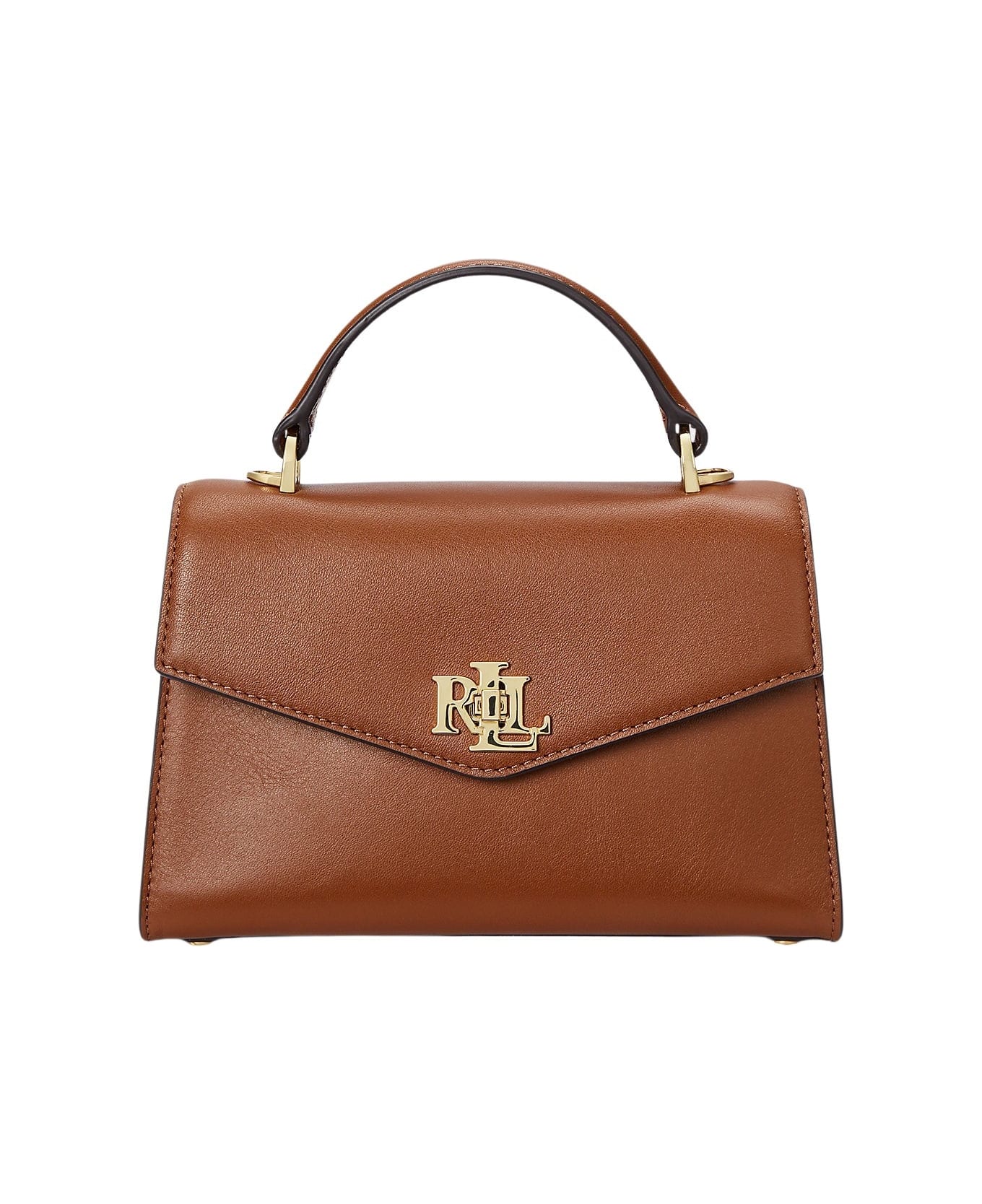 Ralph Lauren Farrah Sm Satchel Small - Lauren Tan