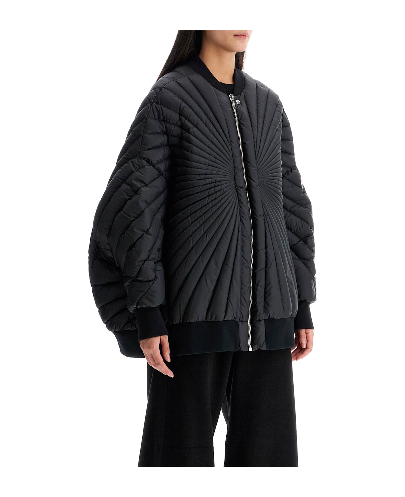 【送料&関税込】Moncler + Rick Owens Mu02d1a01 Radiance Pete Rick Owens x Moncler Radiance Peter Jacket in Black | FWRD