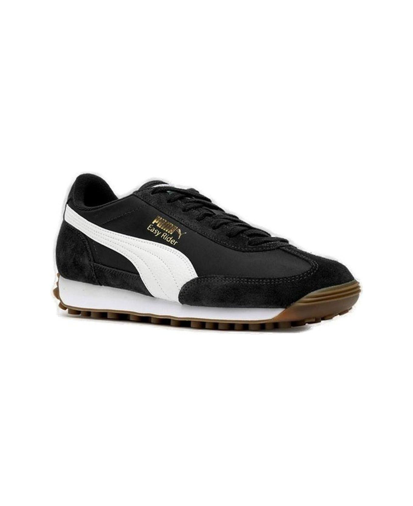 Puma Easy Rider Vintage Sneakers - Black White