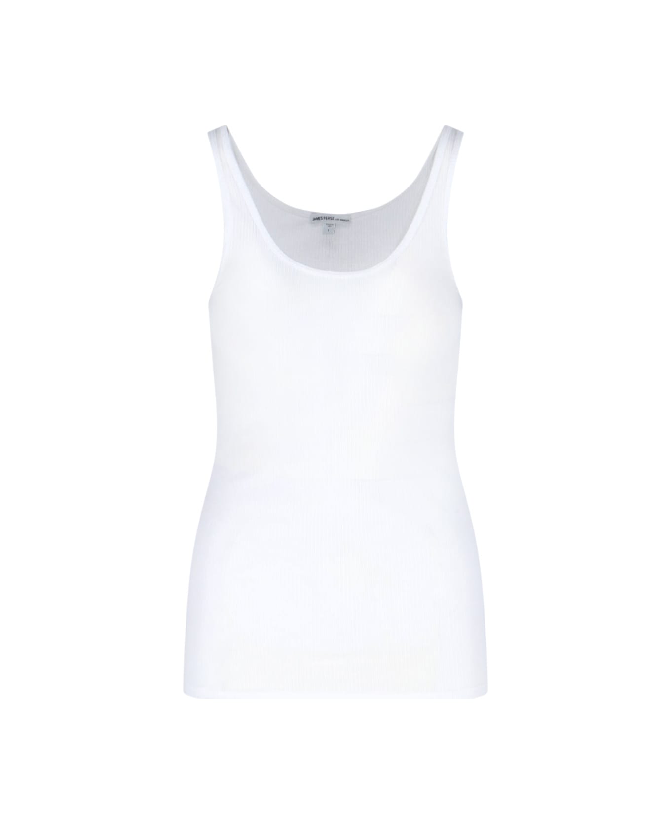 James Perse Classic Tank Top - White