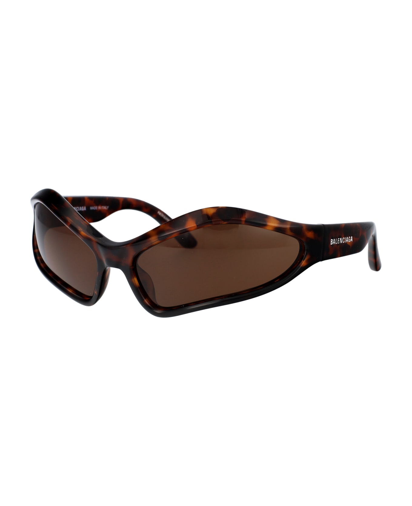 Balenciaga Eyewear Bb0314s Fennec-linea Extreme Sunglasses - 002 HAVANA HAVANA BROWN