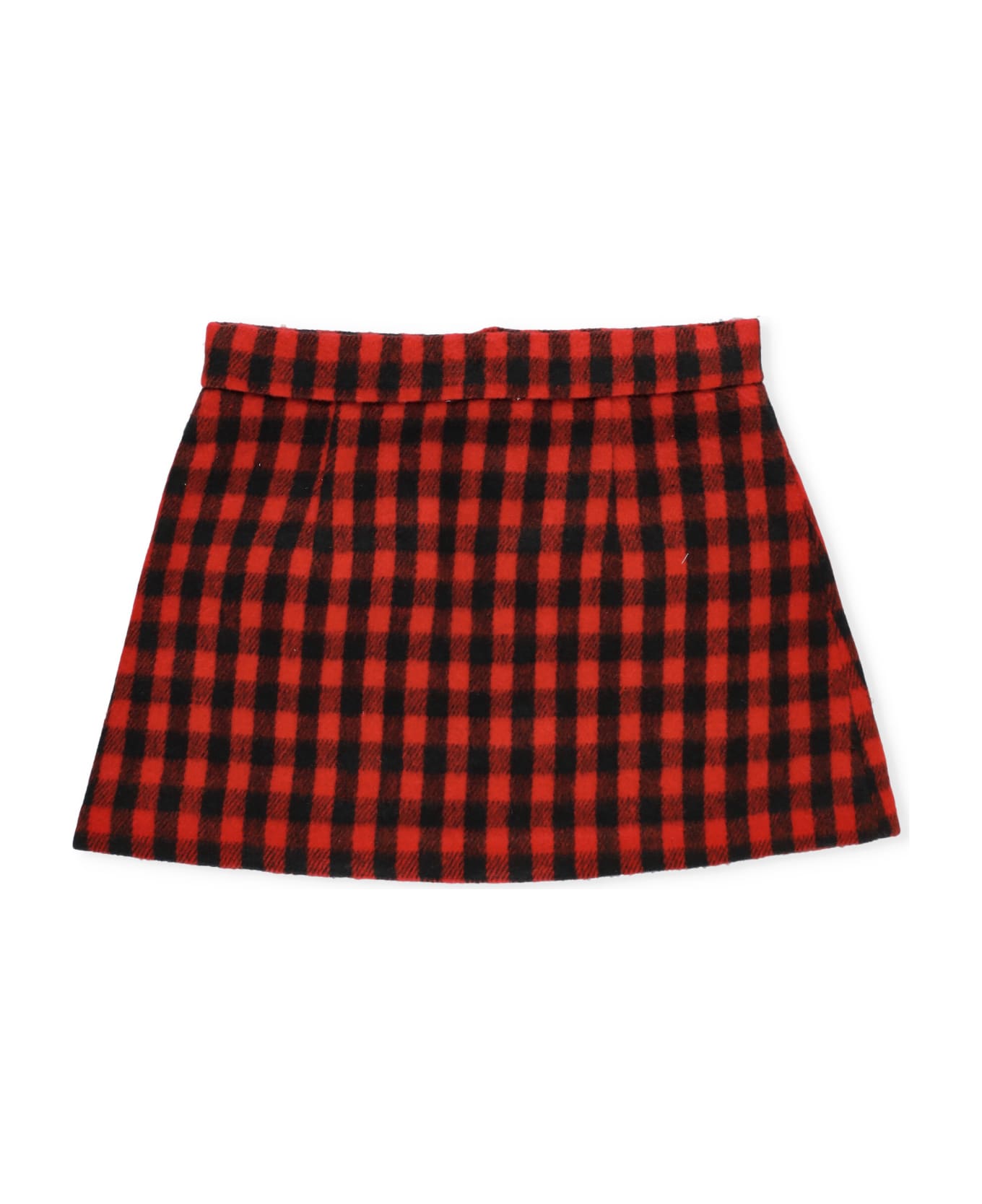 N.21 Wool Blend Skirt - Red