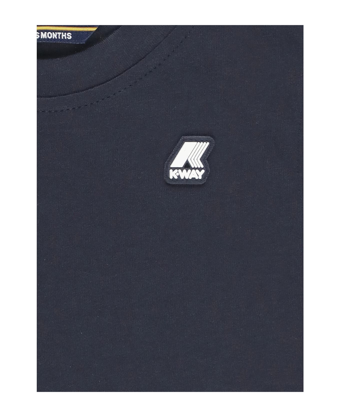 K-Way Jumpsuit With Logo - Blue
