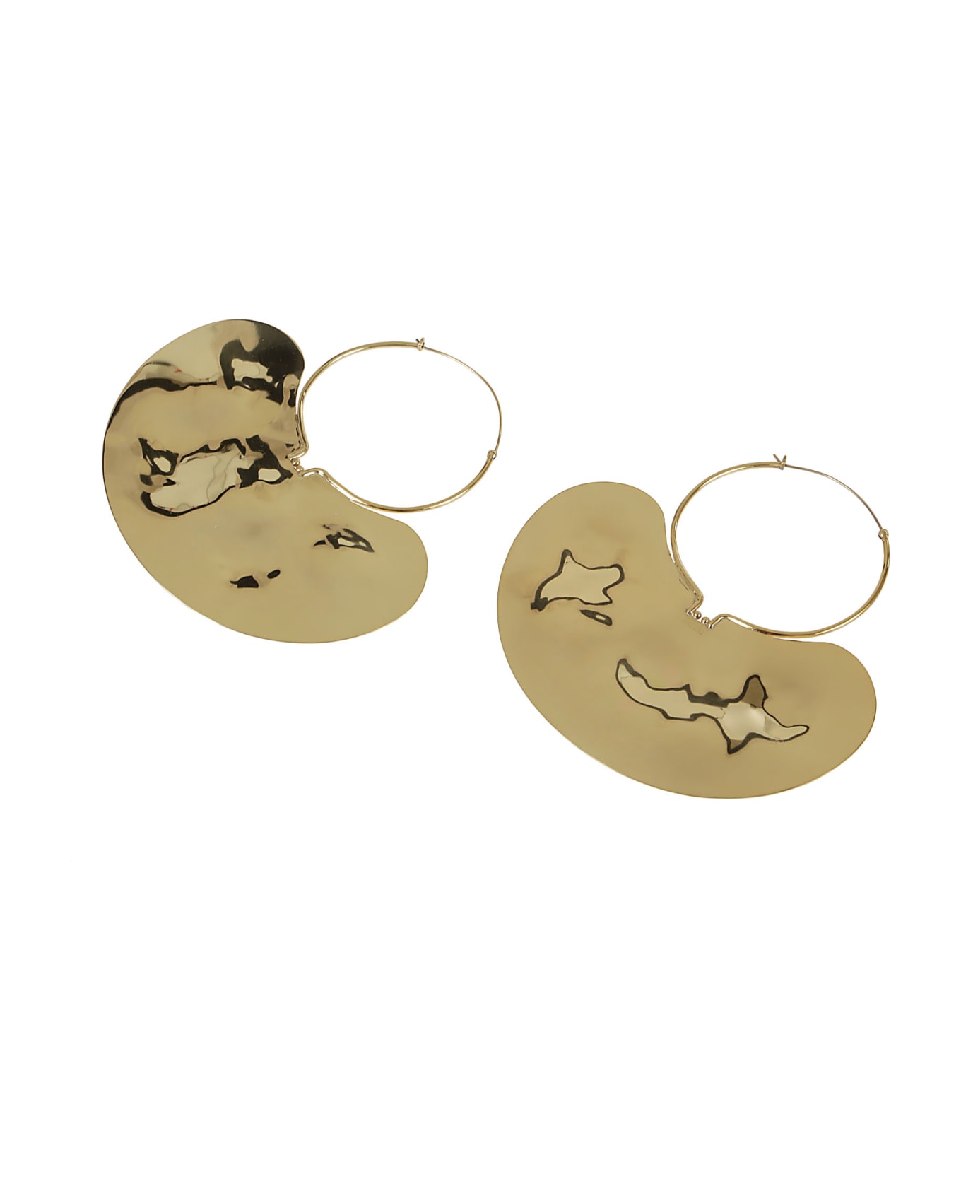 Patou Iconic Large Hoop Earring - G Gold