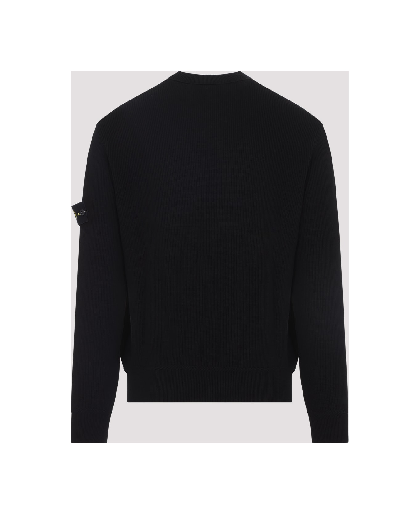Stone Island Crew Neck Sweater - Black