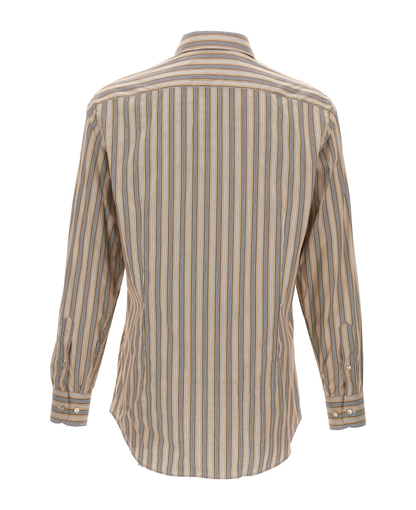 Tシャツ・カットソー ETRO FW24 Logo embroidery shirt (MRIB000299TR556 S8452) Etro Logo Embroidery T-shirt | italist