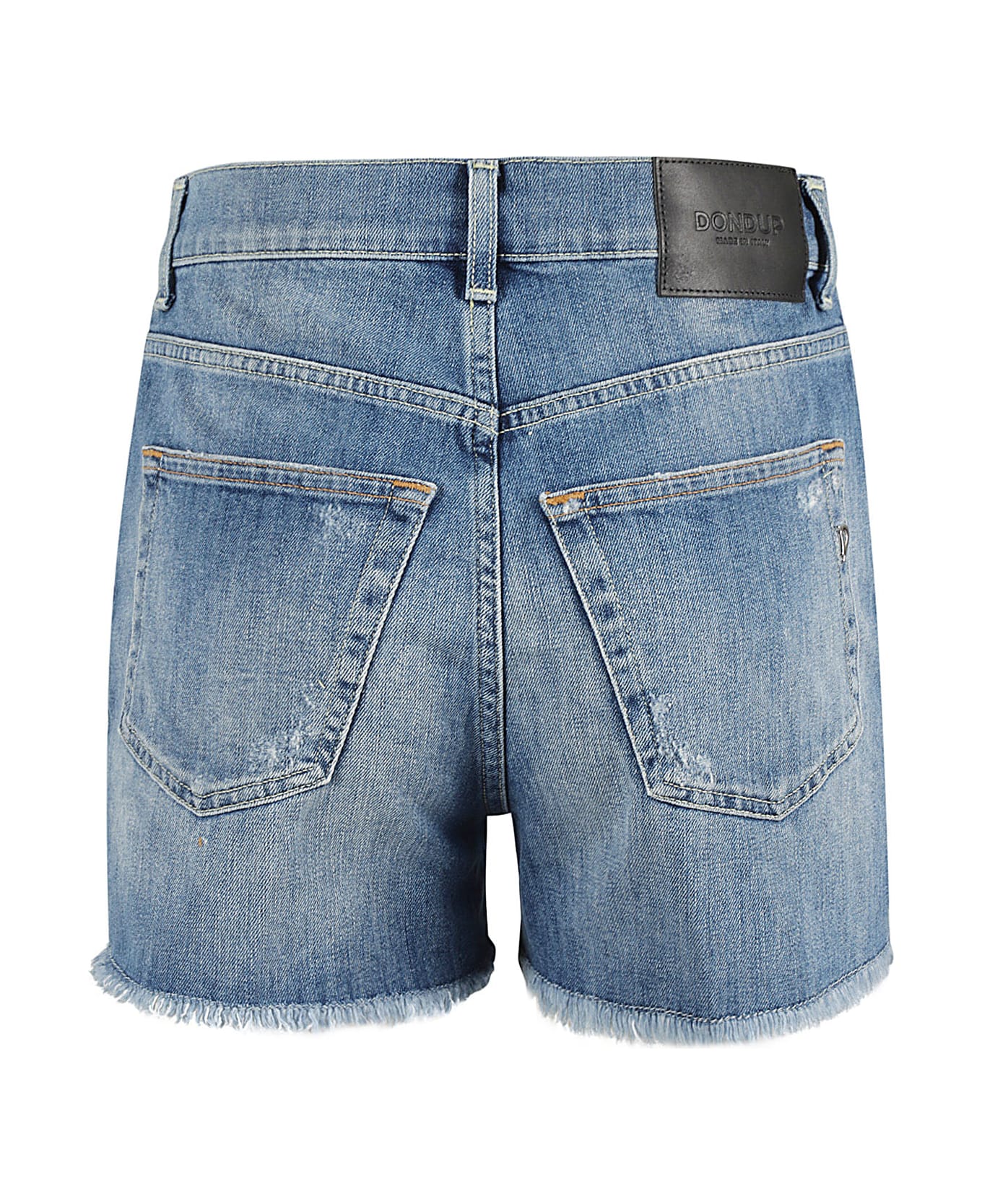 Dondup Denim Buttoned Shorts - Denim