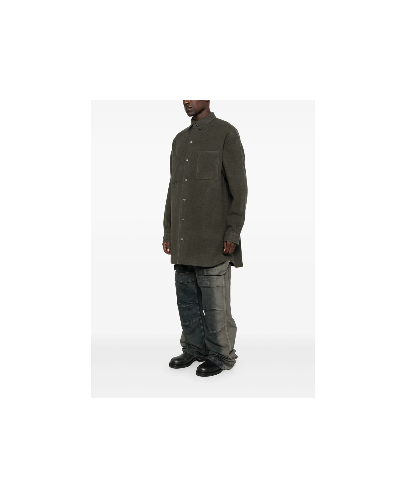 Rick Owens Outerwear - GREEN