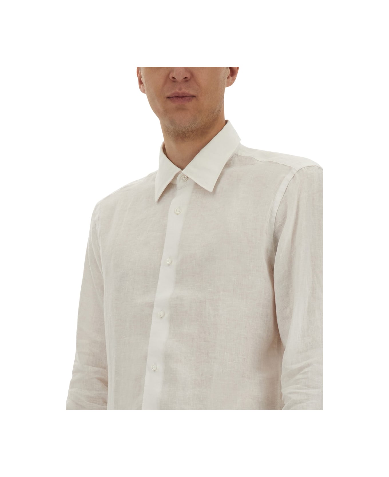 Hugo Boss Shirt "l-hays-kentw-c-252" - WHITE