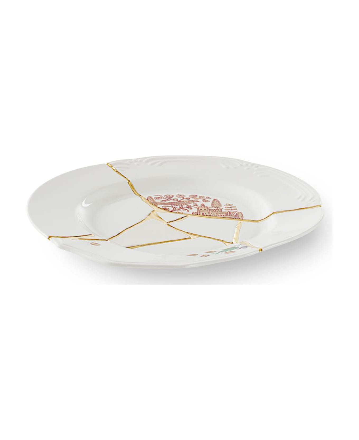 Seletti 'kintsugi' Dinner Plate - Multicolor