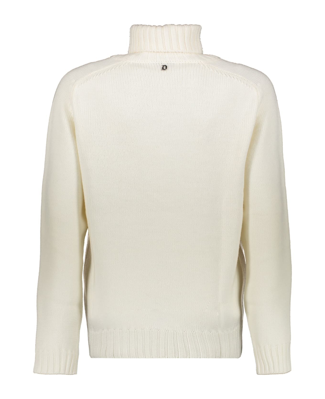 Dondup Wool Turtleneck Sweater - White