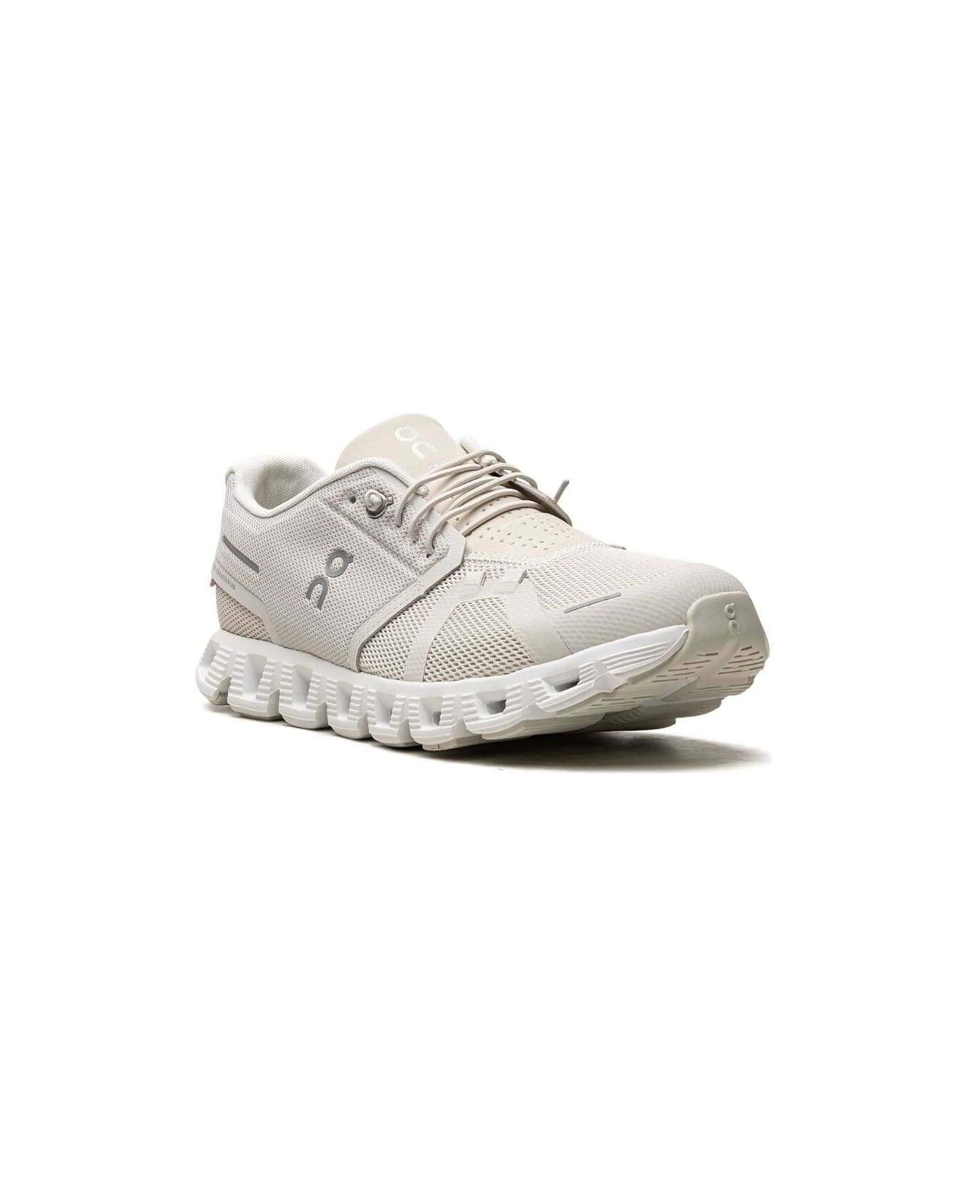 ON Cloud 5 Sneakers - Pearl White