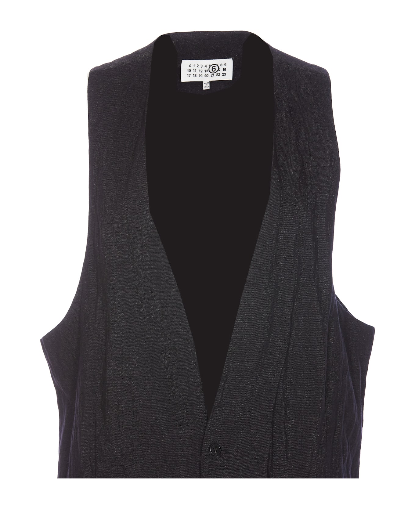 MM6 Maison Margiela Vest - Black