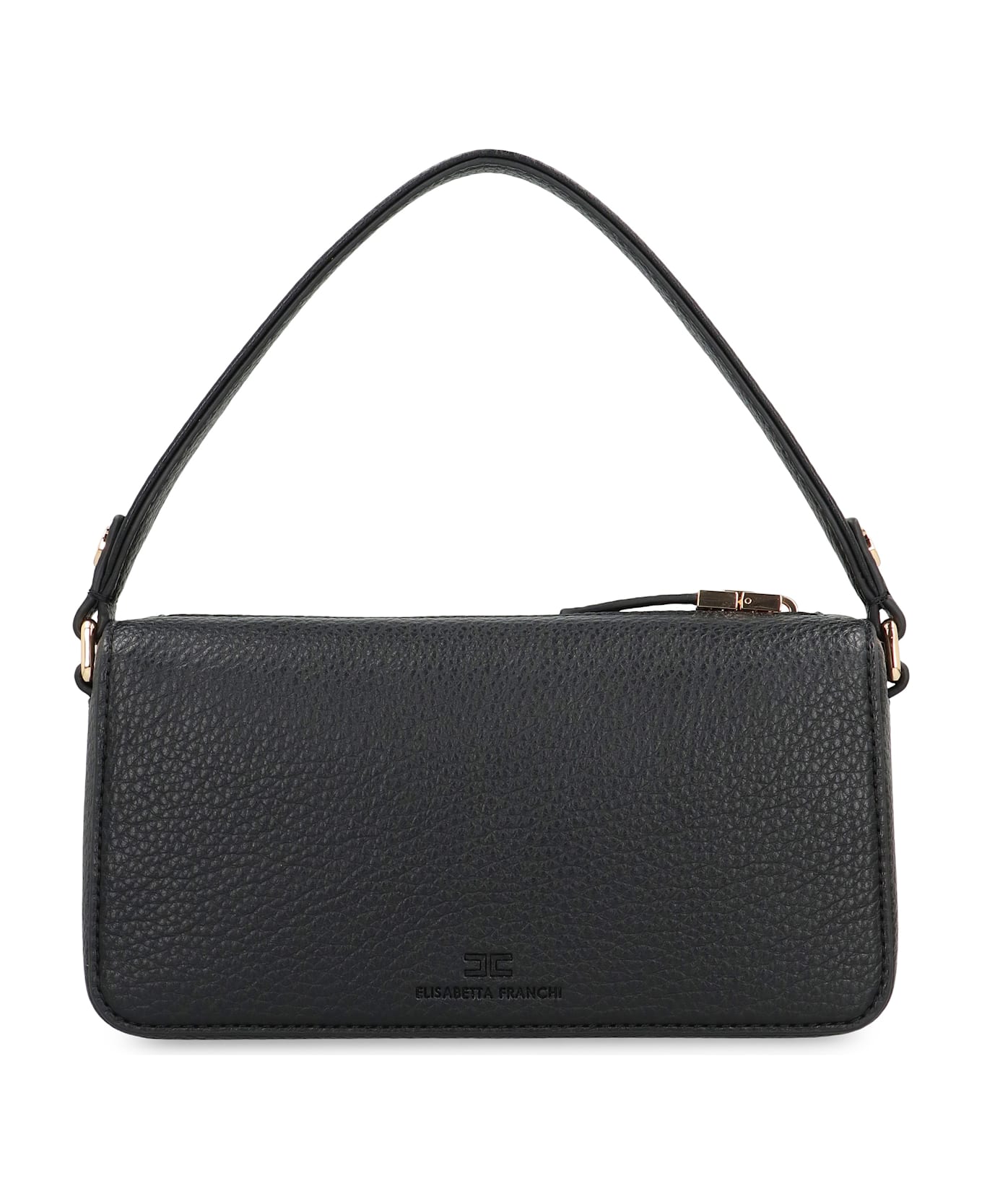Elisabetta Franchi Handbag In Eco-leather - black トートバッグ