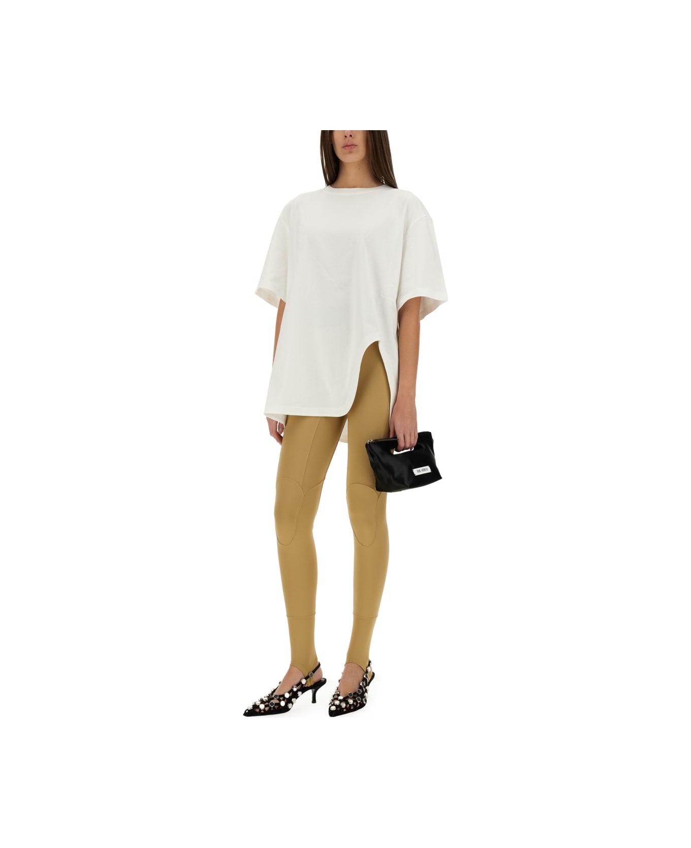 The Attico Cotton T-shirt - WHITE