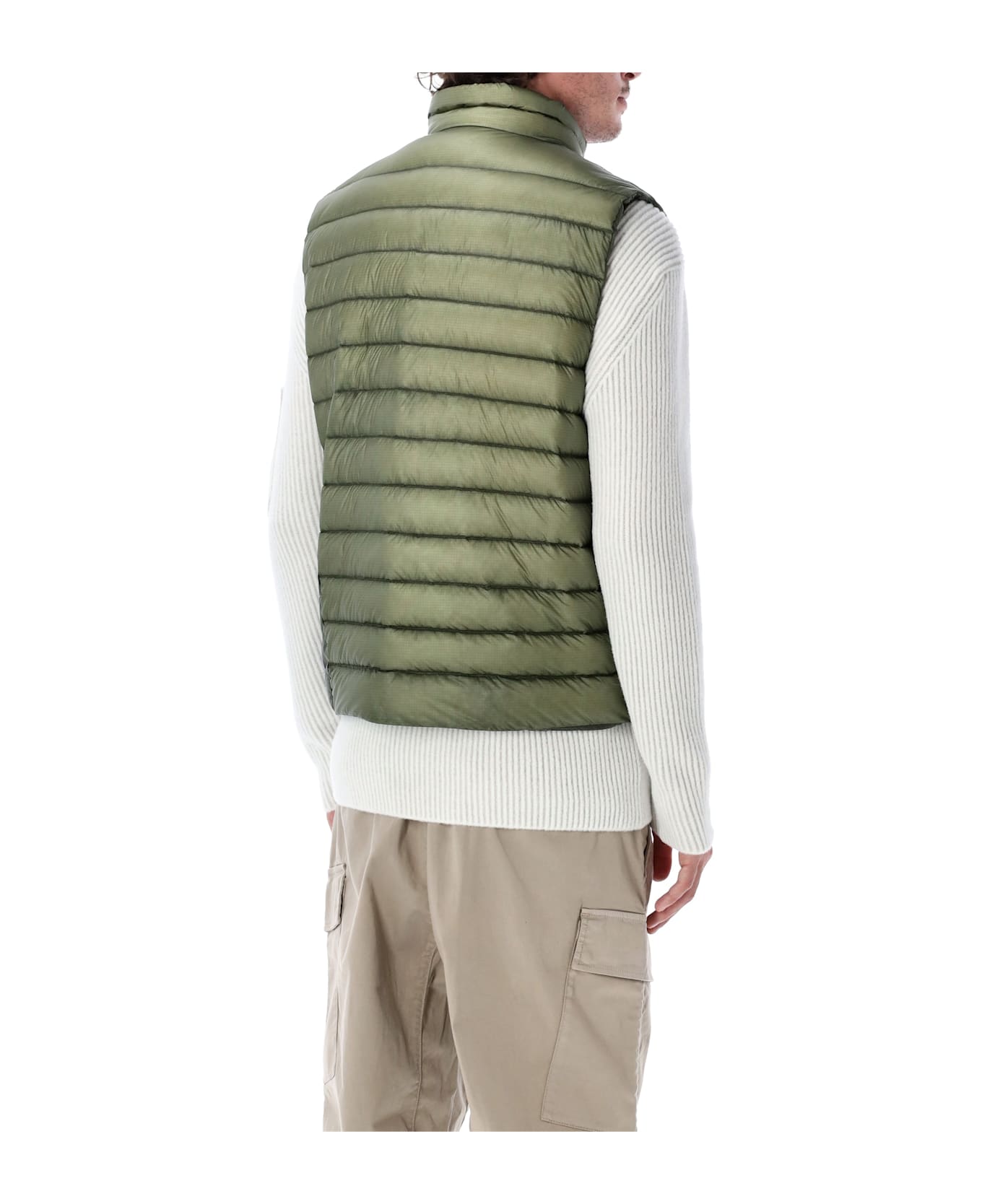 C.P. Company D.d. Shell Down Vest - SEAGRASS