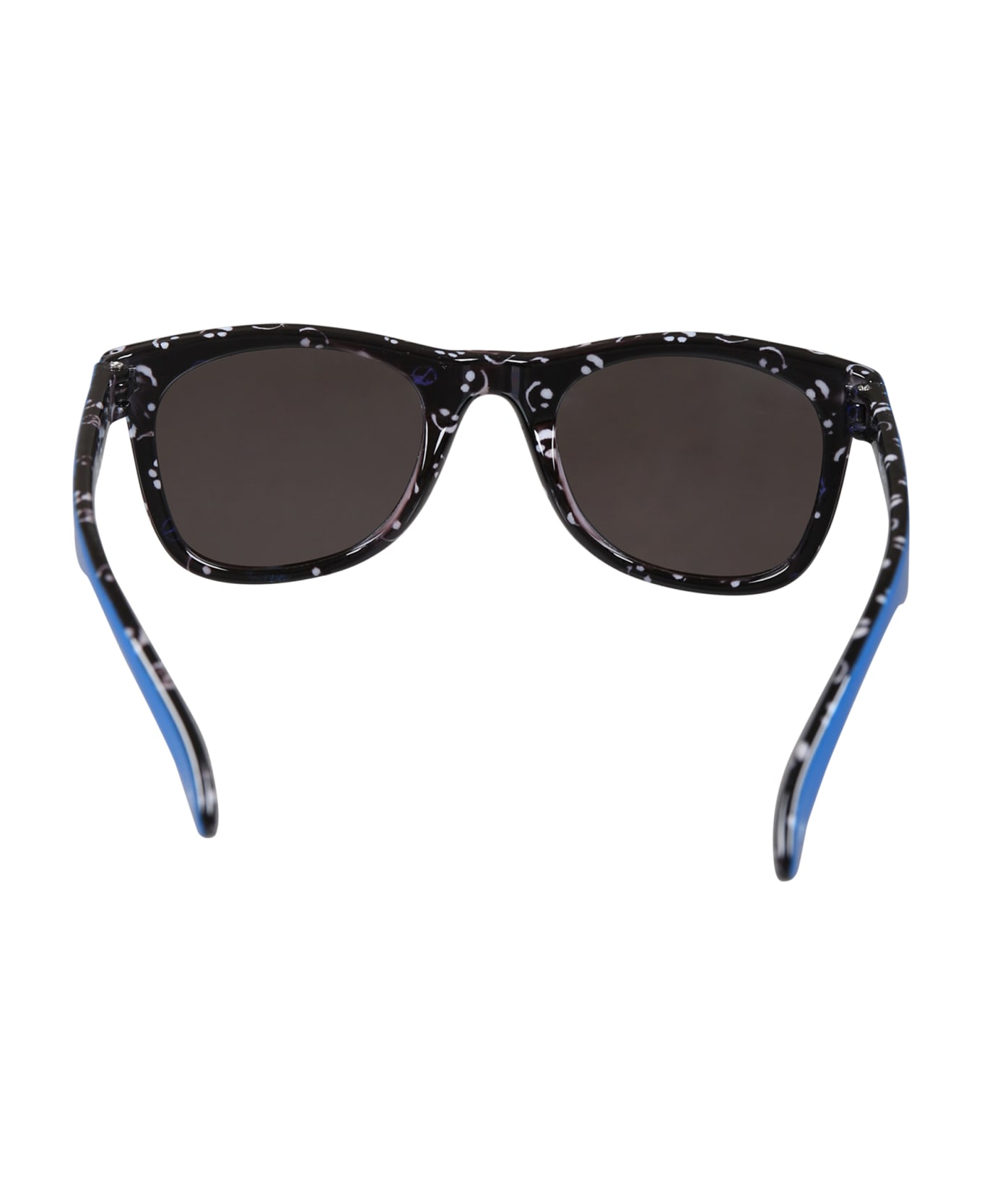 Molo Blue Smile Sunglasses For Boy - Blue アクセサリー＆ギフト