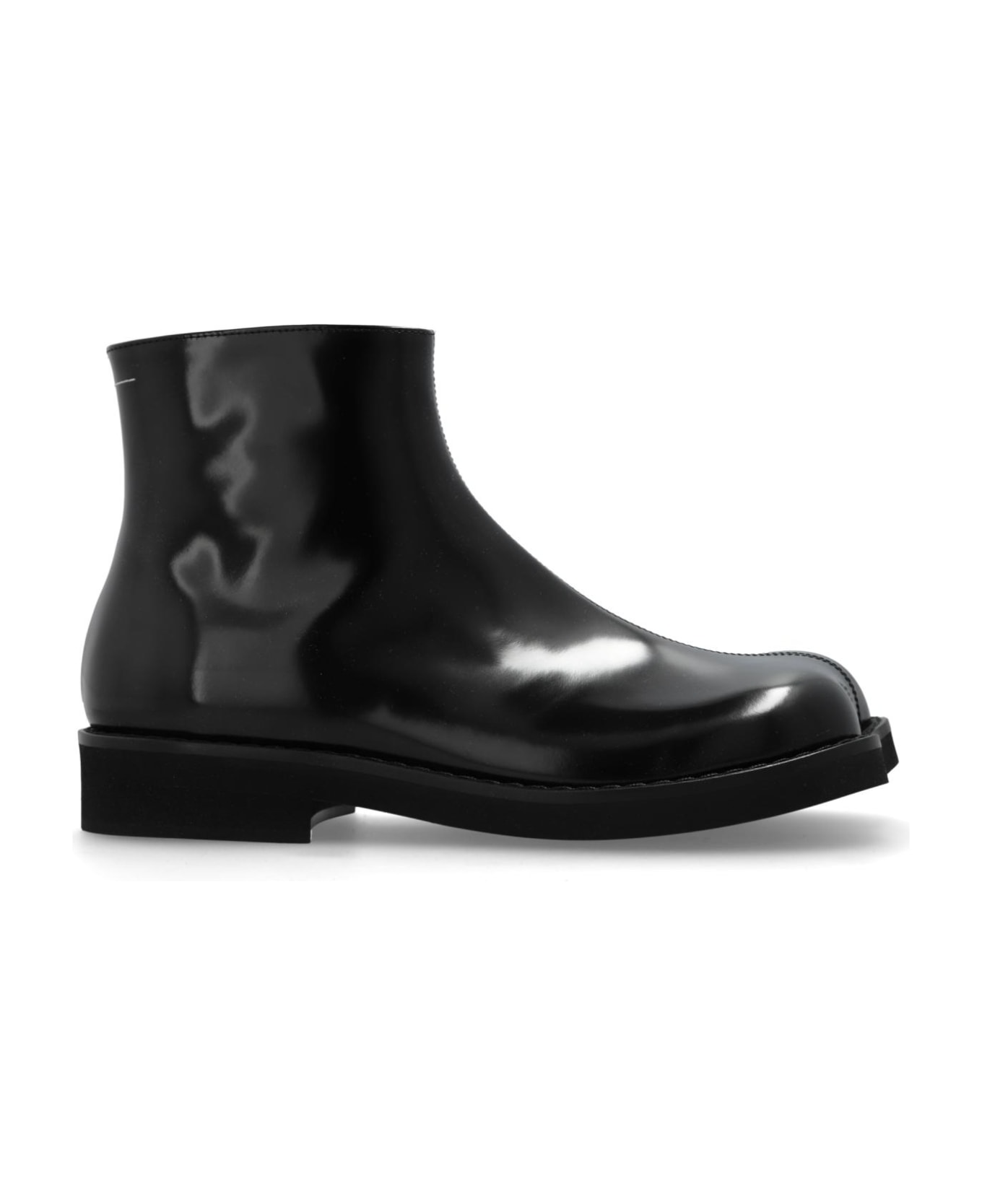 【関税&送料込】Mm6 Maison Margiela Stivaletti Anatomici MM6 Maison Margiela Anatomic 70mm Ankle Boots | Black | FARFETCH