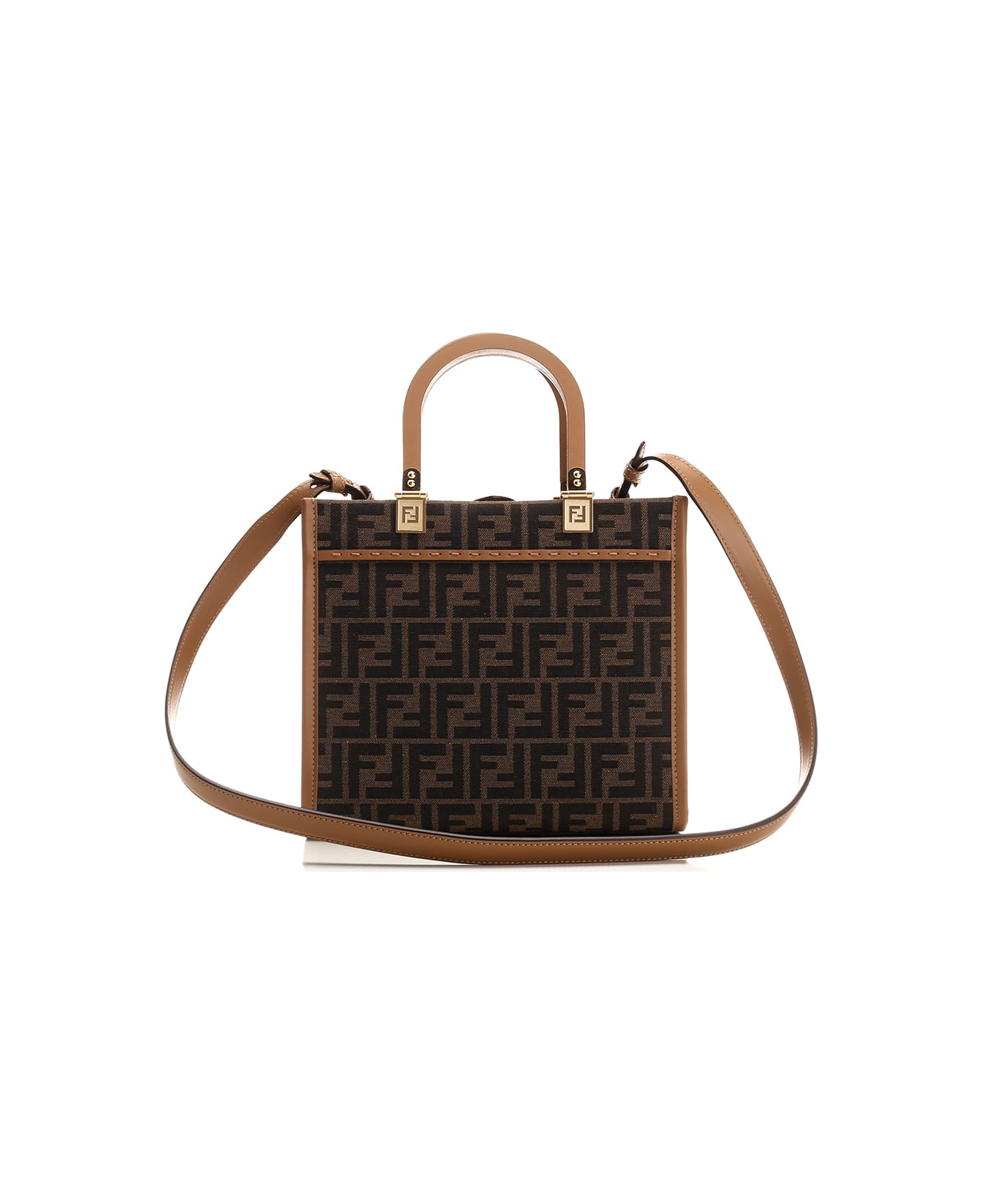 Fendi 'sunshine' Medium Handbag - Tab Mr+sand+os