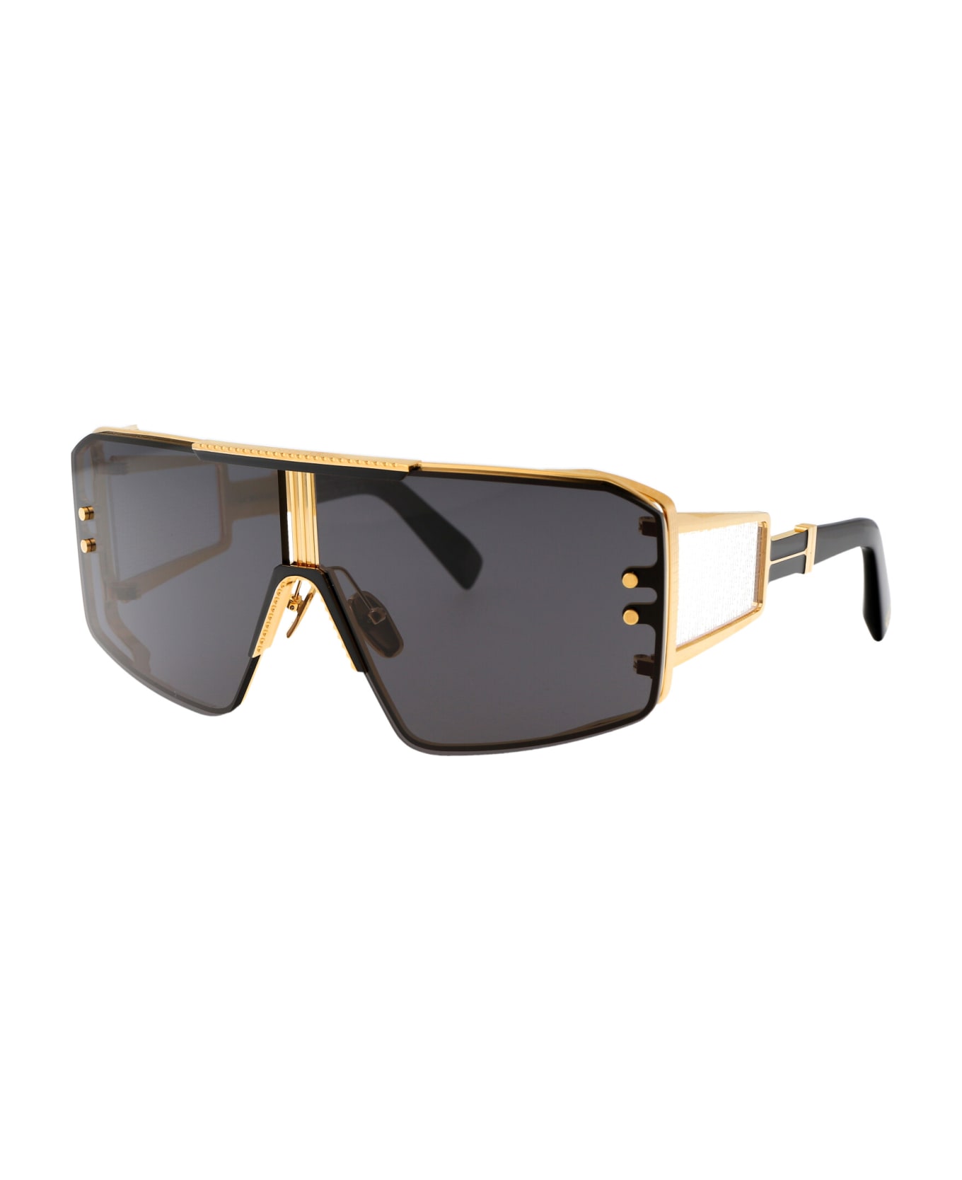 Balmain Le Masque Sunglasses - 146A 146A GLD - BLK