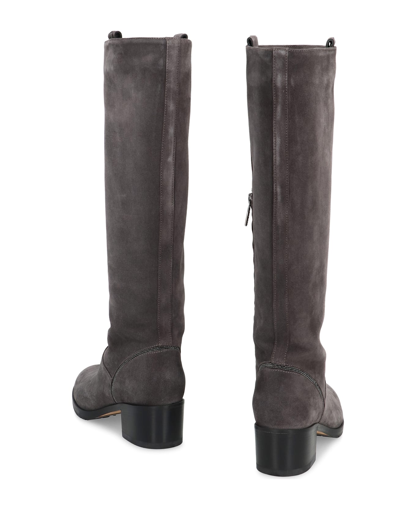 Doucal
s Suede Boots - grey