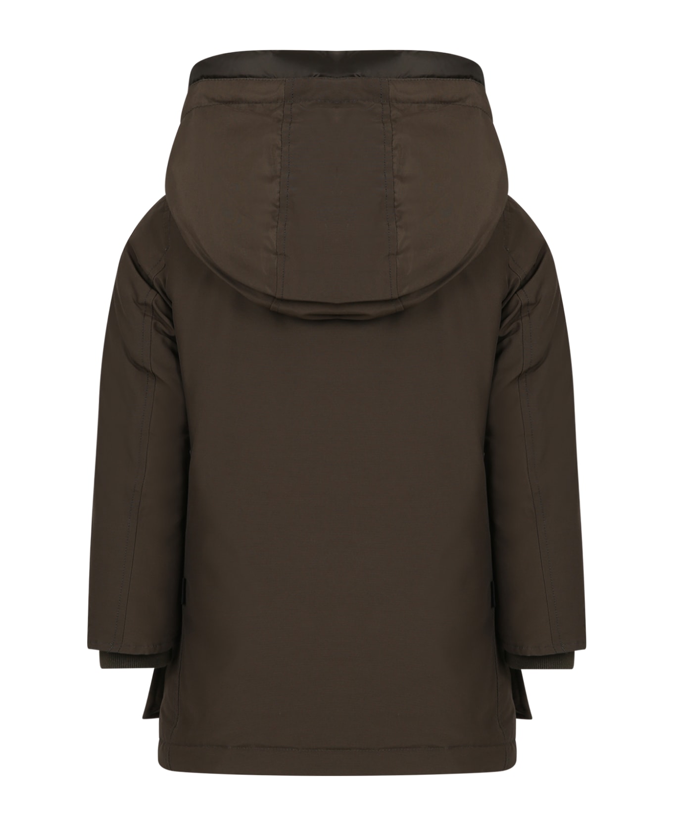 Woolrich Green Arctic Parka For Boy - Green