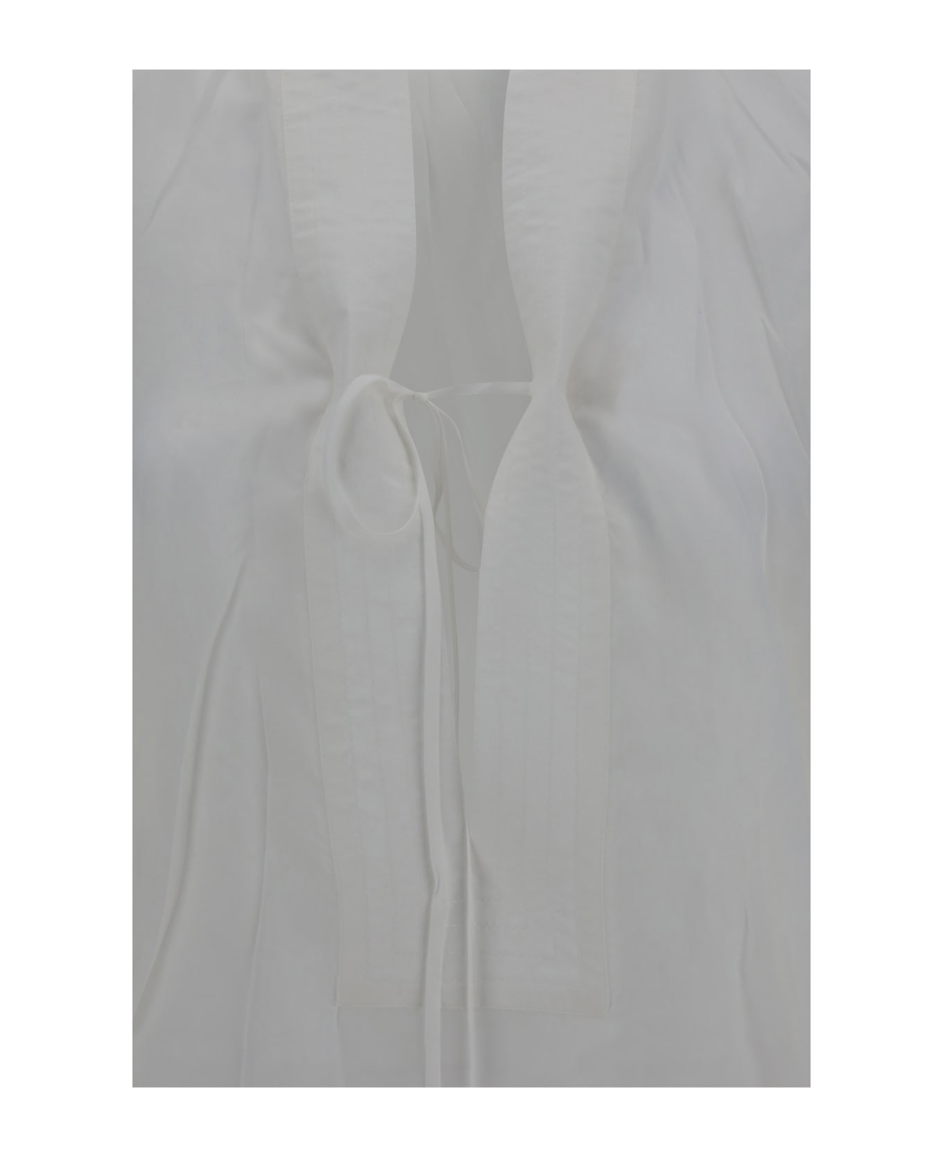 Ferragamo Tunic Shirt - White ブラウス