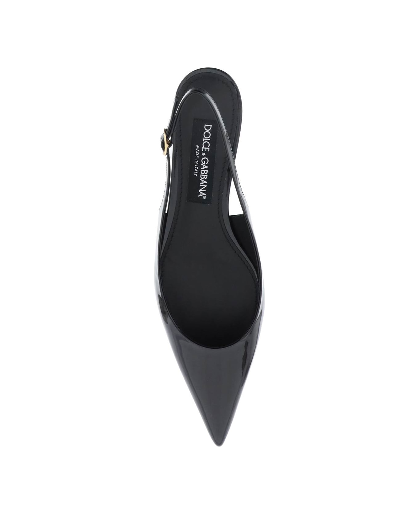 Dolce & Gabbana Slingback Cardinale Sandals - black