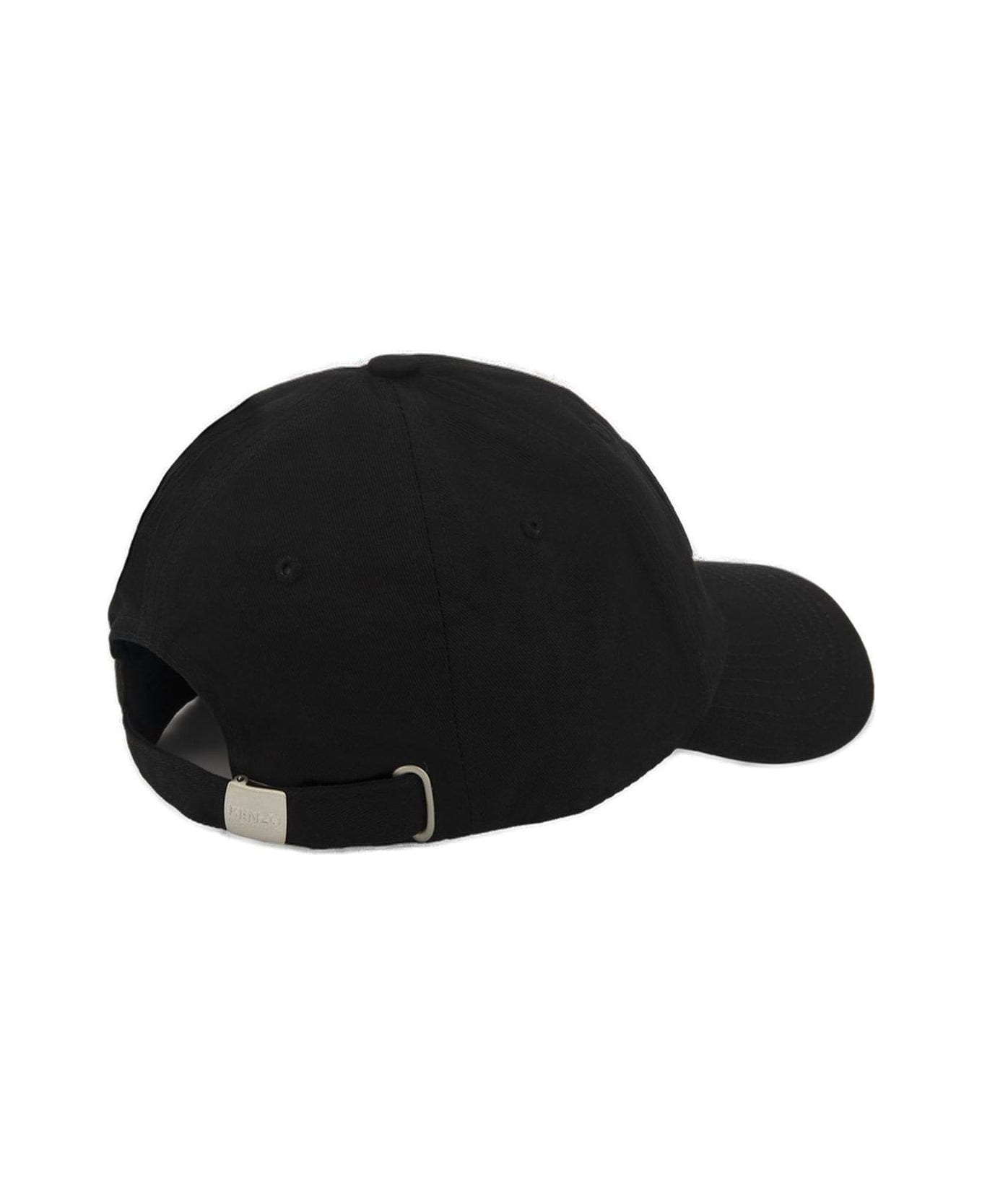 Kenzo Verdy Market Embroidered Cap - Black