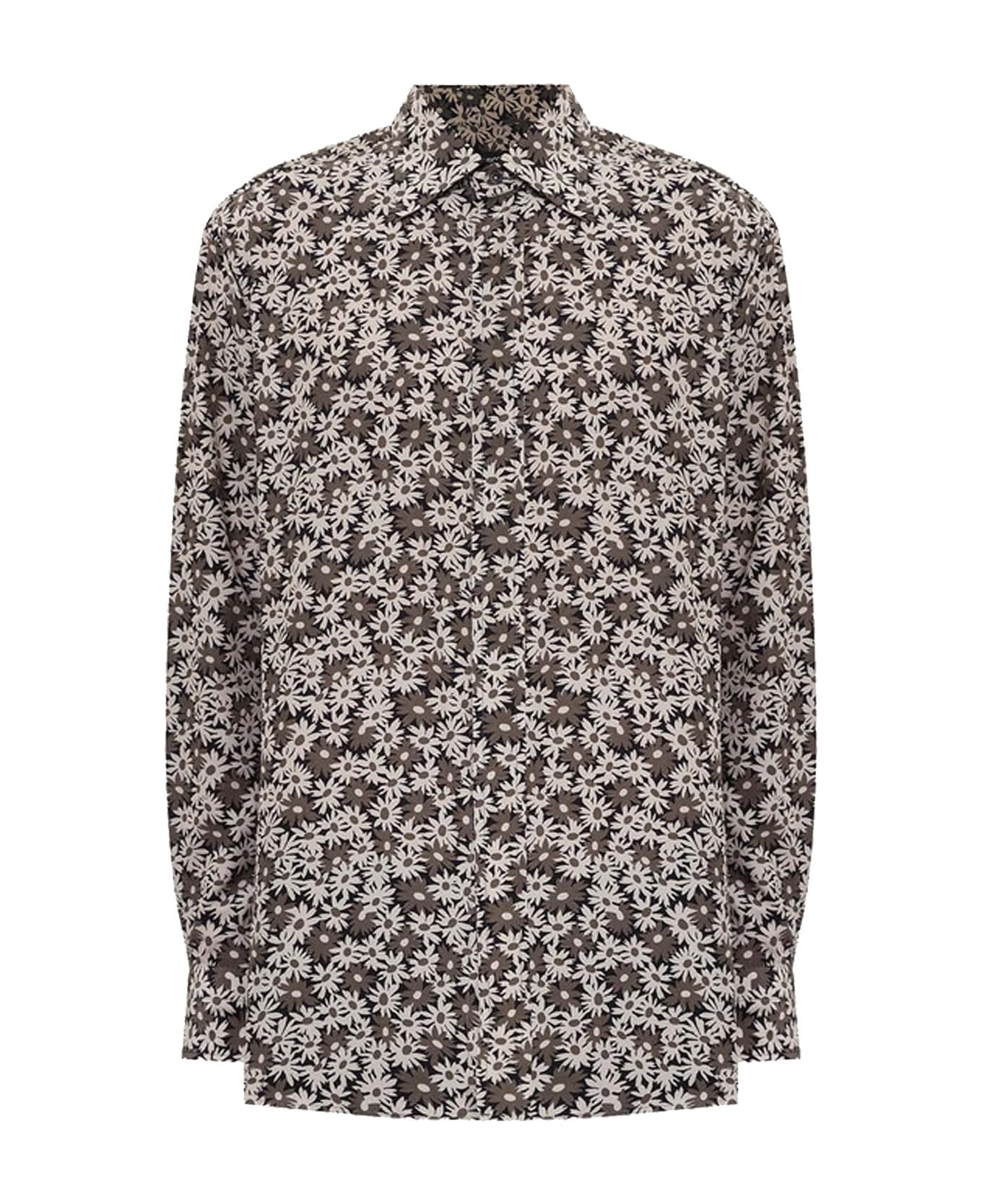 Tom Ford Floral Shirt - Green