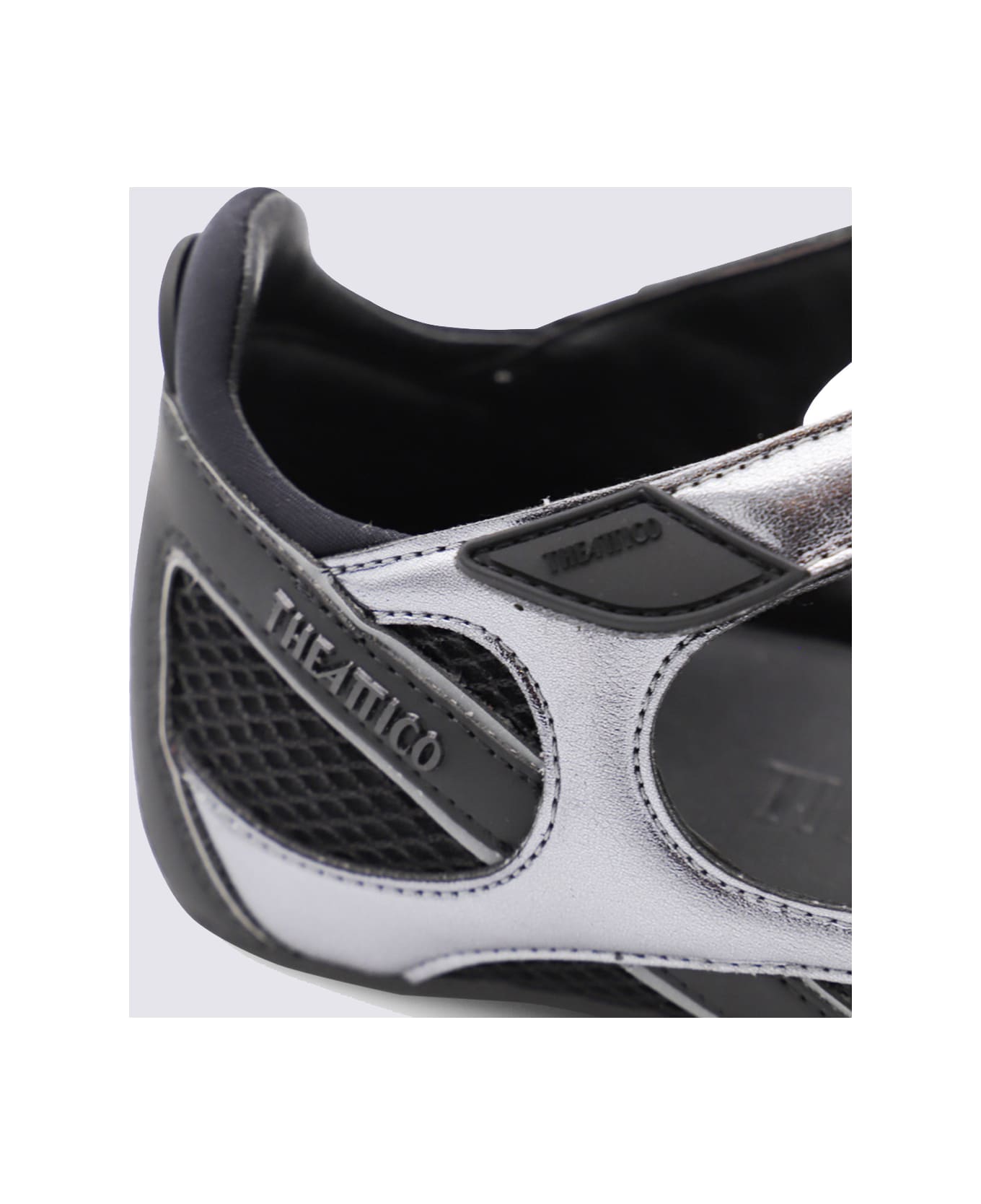 The Attico Black Floor 01 Ballerina - Black