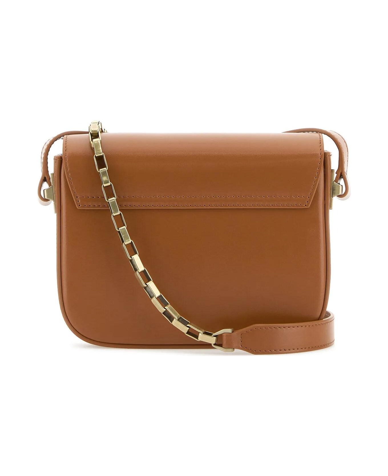 Isabel Marant Biscuit Leather Small Lizza Crossbody Bag - NEUTRALS