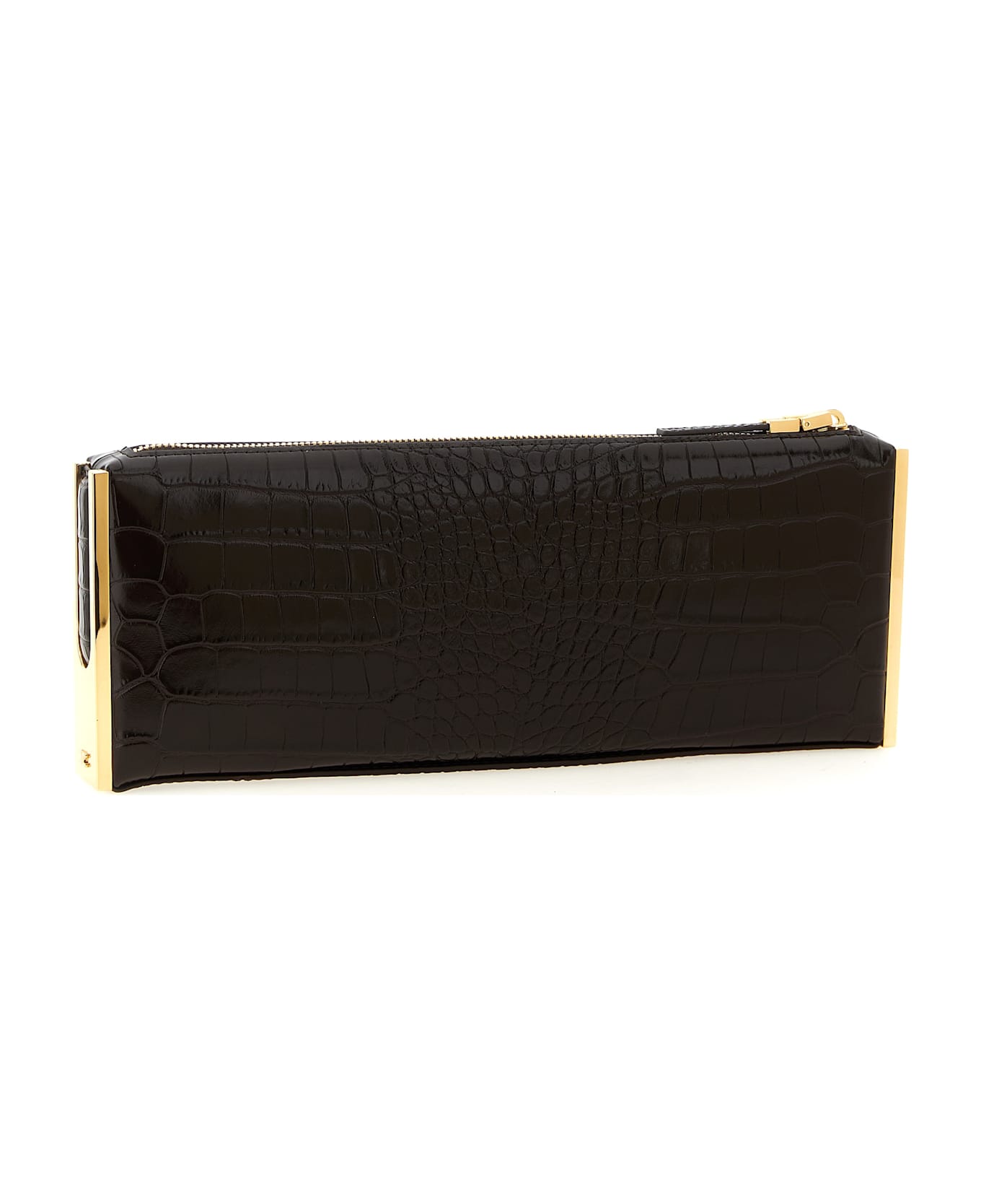 Elisabetta Franchi 
baguette
 Clutch - Brown