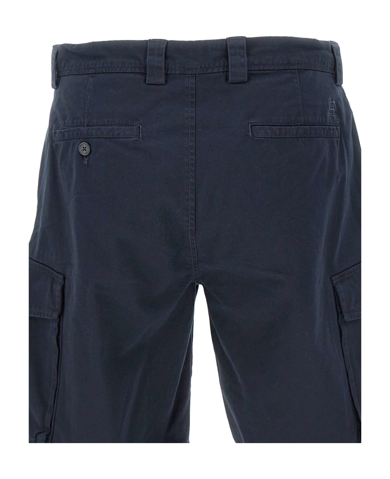 Woolrich "cargo" Cotton Shorts - BLUE ショートパンツ