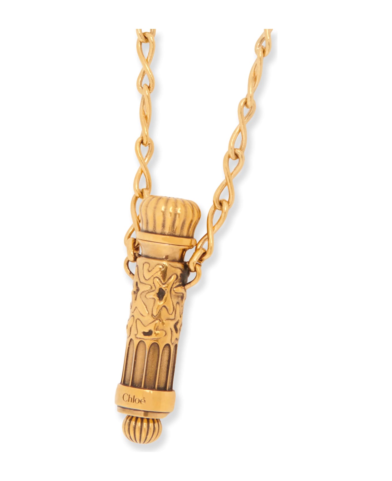 Chloé Elixir Pendant Necklace - Vintage Gold