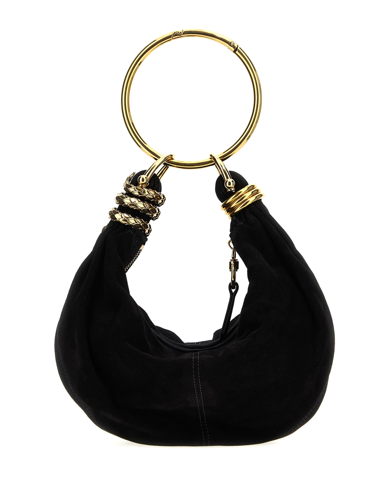 Chloé 'bracelet Hobo Bag Snake Ornament' Handbag - Black  