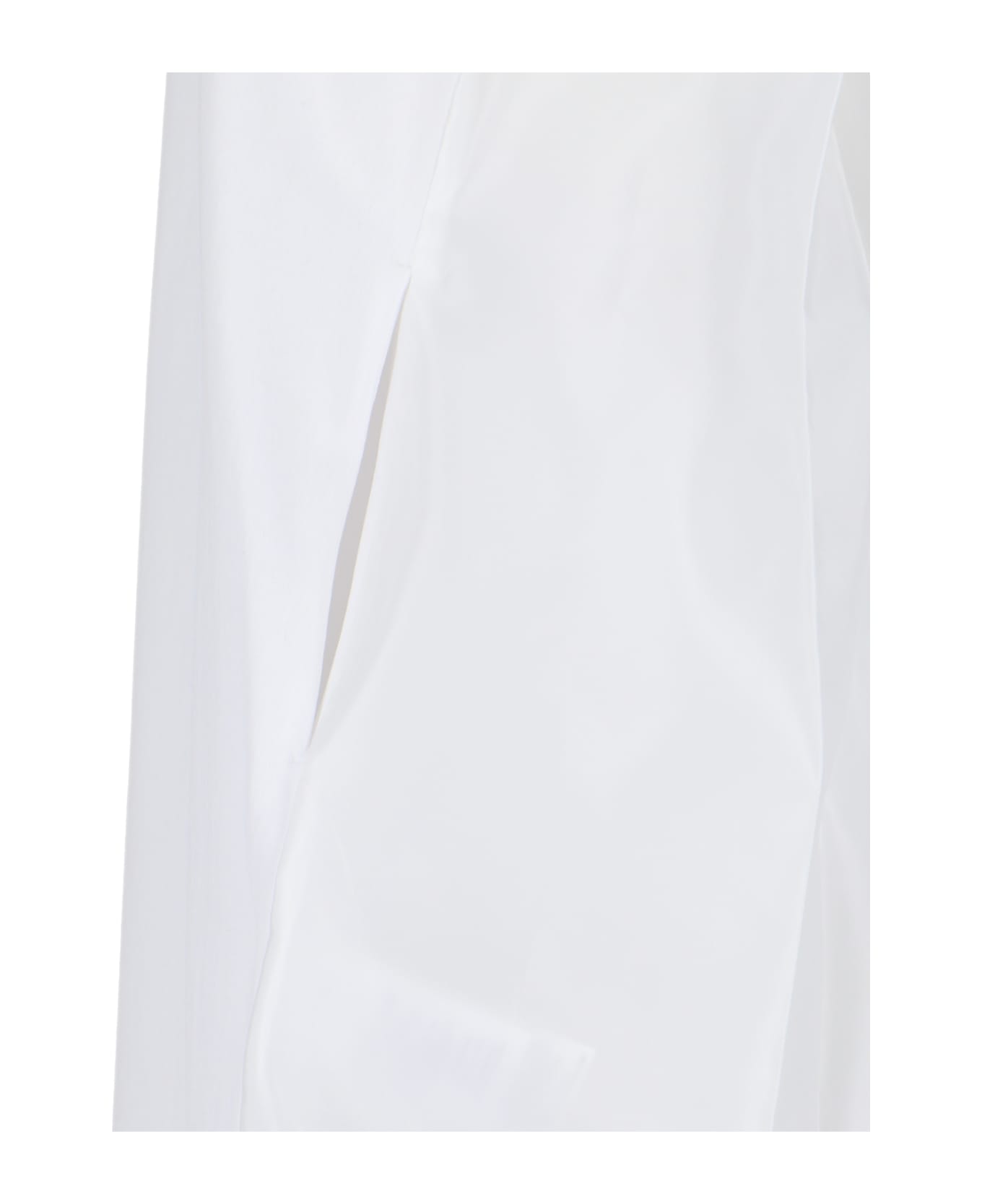 Sacai Sleeveless Mini Dress - White