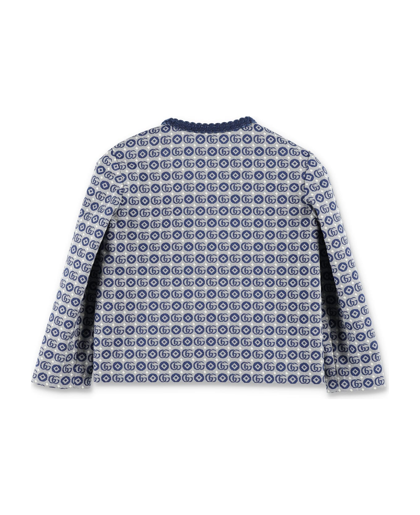Gucci Double G Geometric Jacket - Bluette