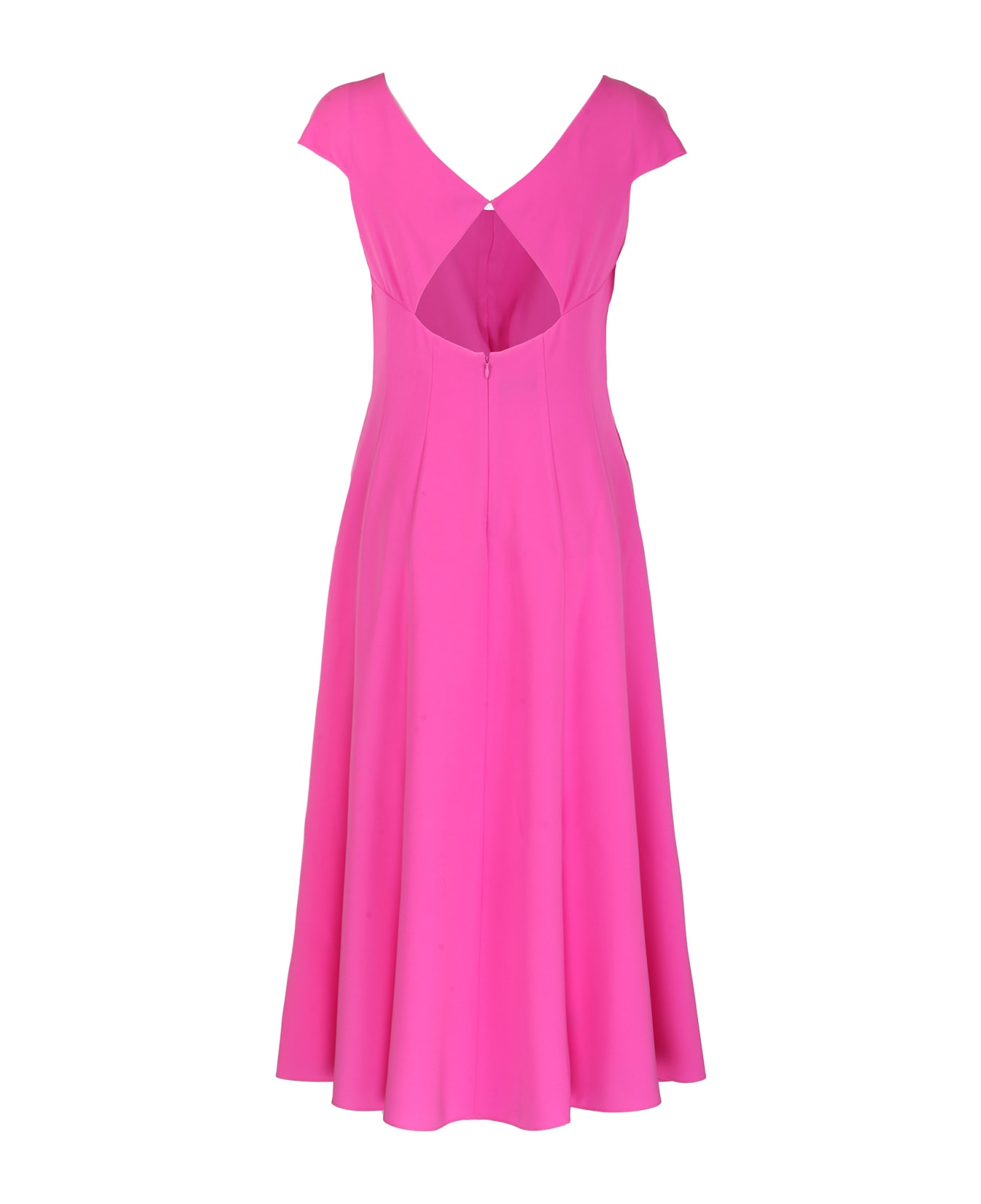 Emporio Armani Flared Longuette Dress - C