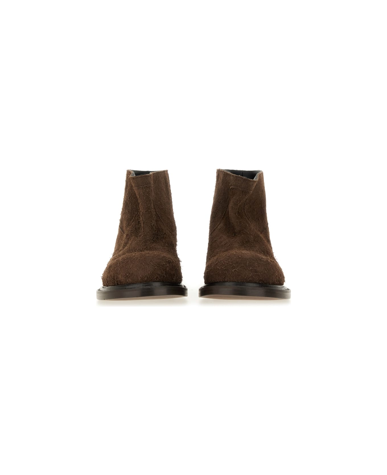Moschino Crust "olivia" Boot - BROWN