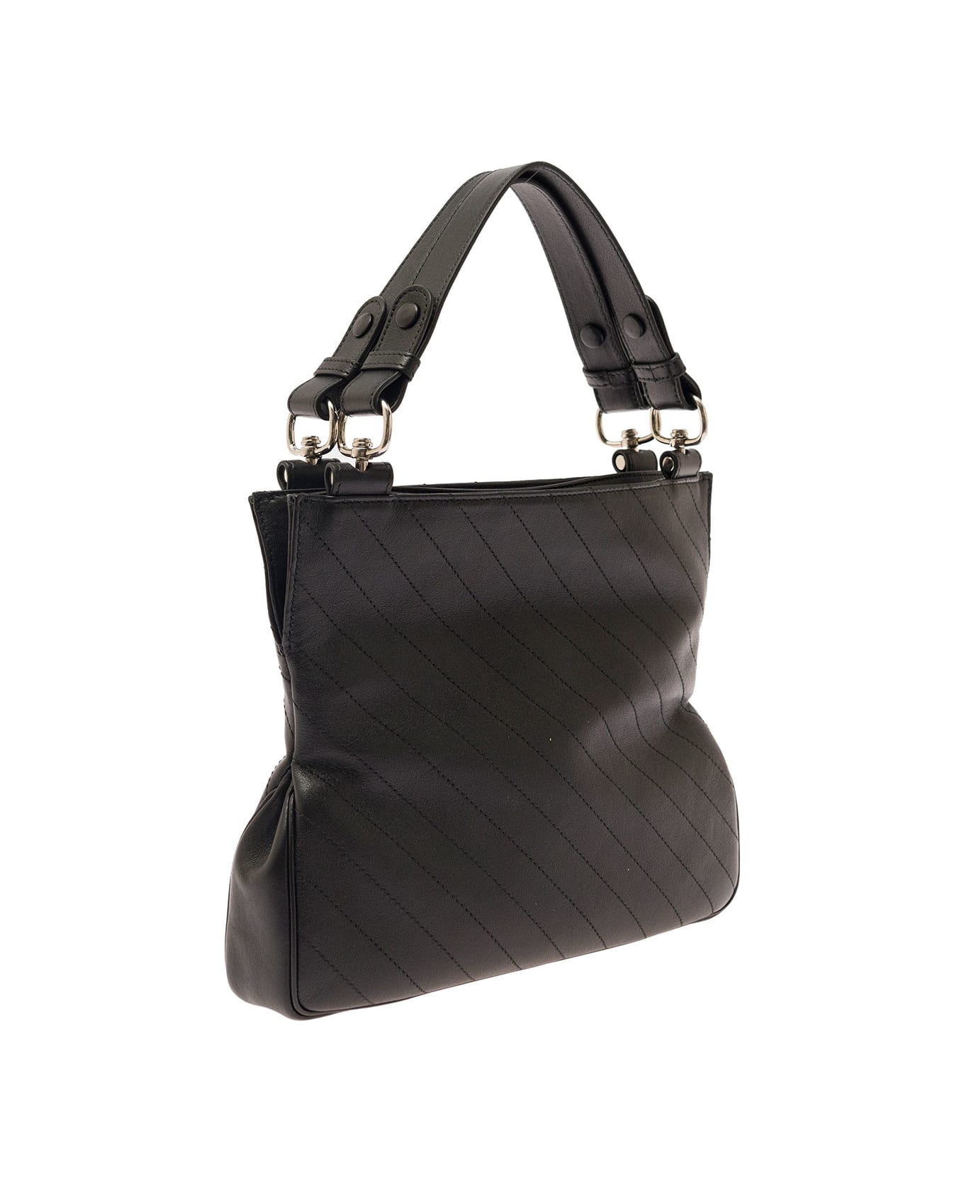Gucci 'gucci Blondie' Small Shopping Bag - Black