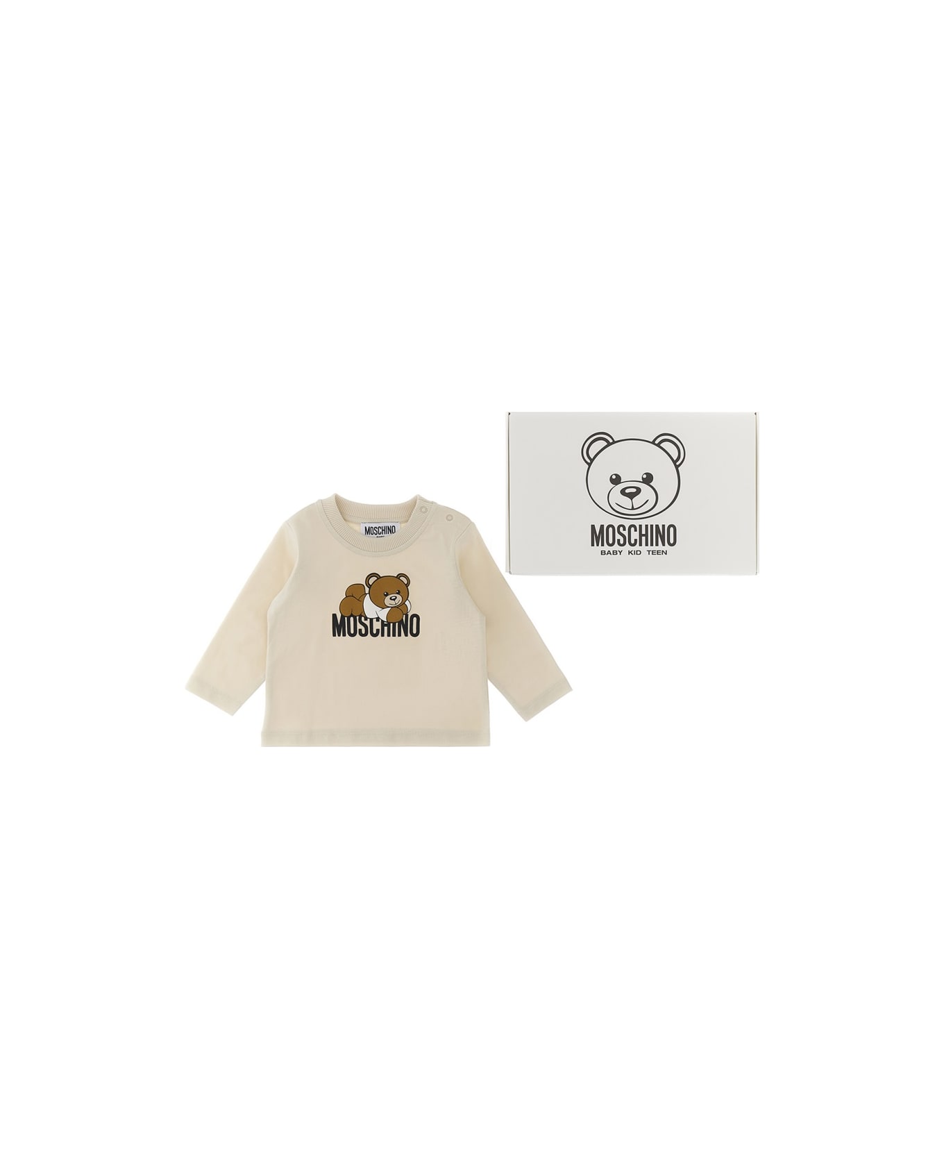 Moschino Teddy Bear Sweatshirt - BEIGE