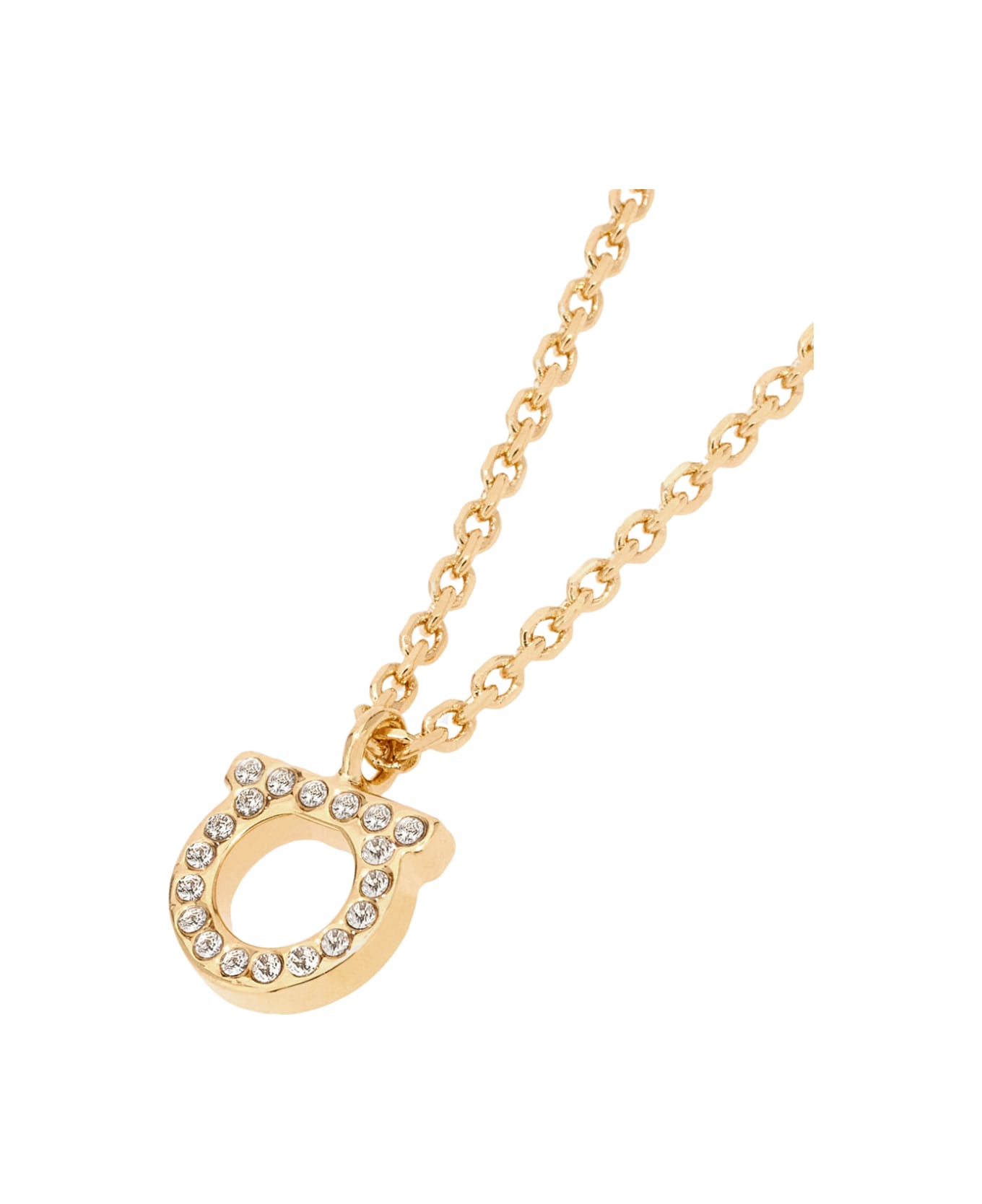Ferragamo Gancini Necklace - RICH GOLD