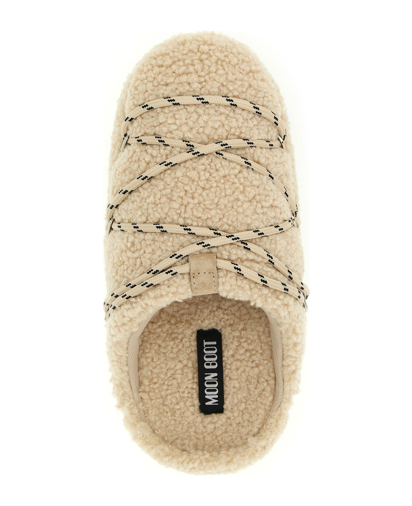 Moon Boot 'teddy Slipper' Mules - Beige