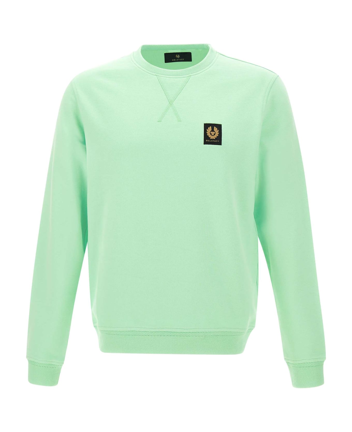 Belstaff Cotton Sweatshirt - GREEN フリース