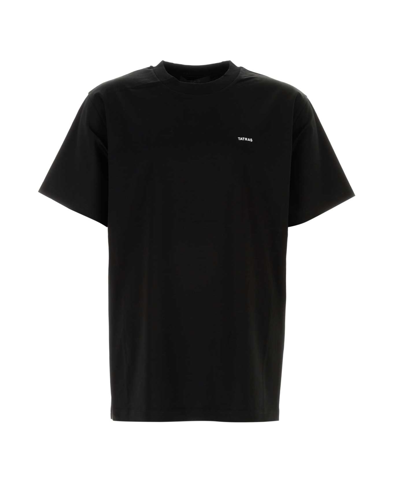 【関税&送料込】Tatras Black Cotton T-Shirt TATRAS Black Cotton T-shirt | italist