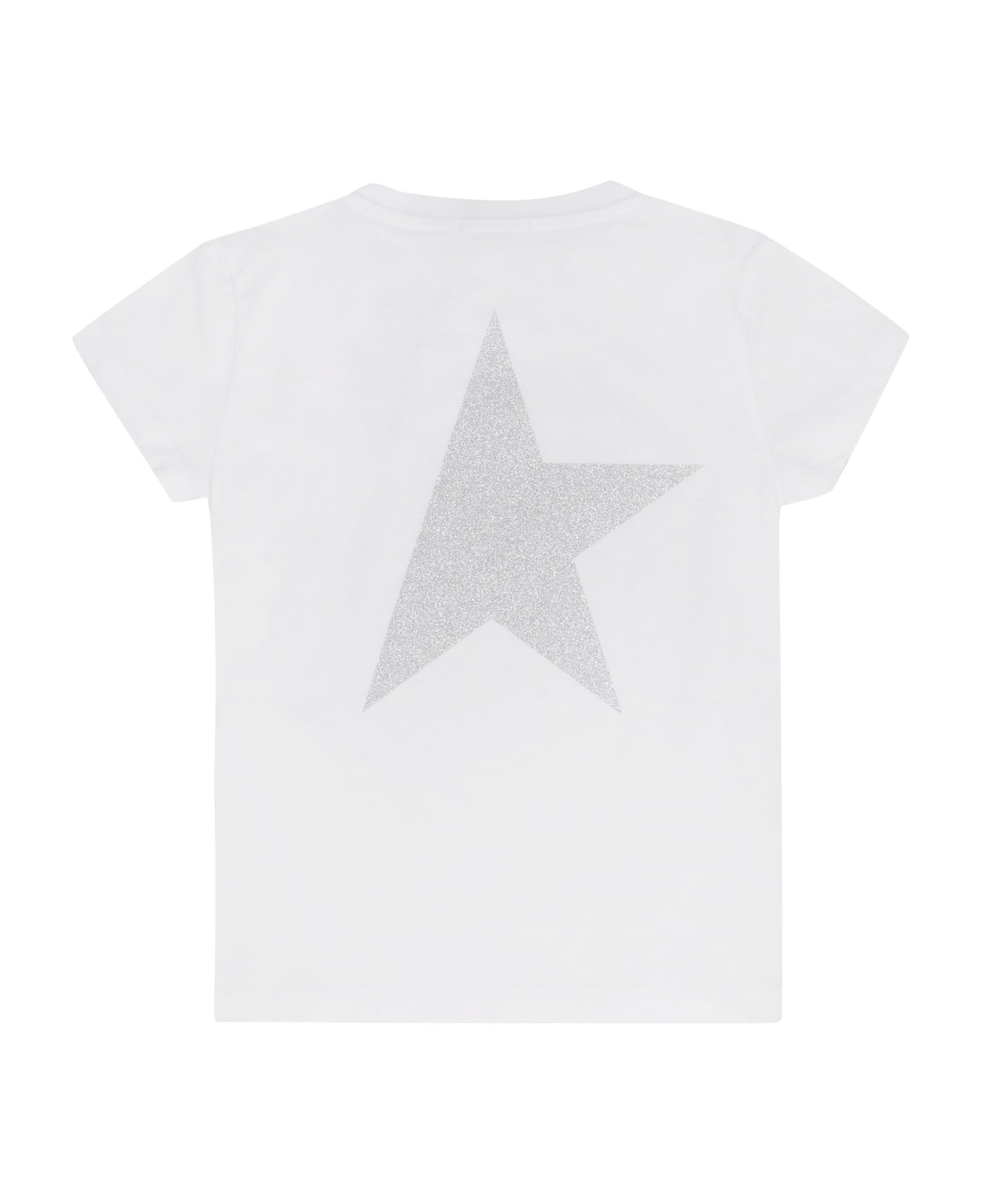 Golden Goose Printed Cotton T-shirt - White Tシャツ＆ポロシャツ