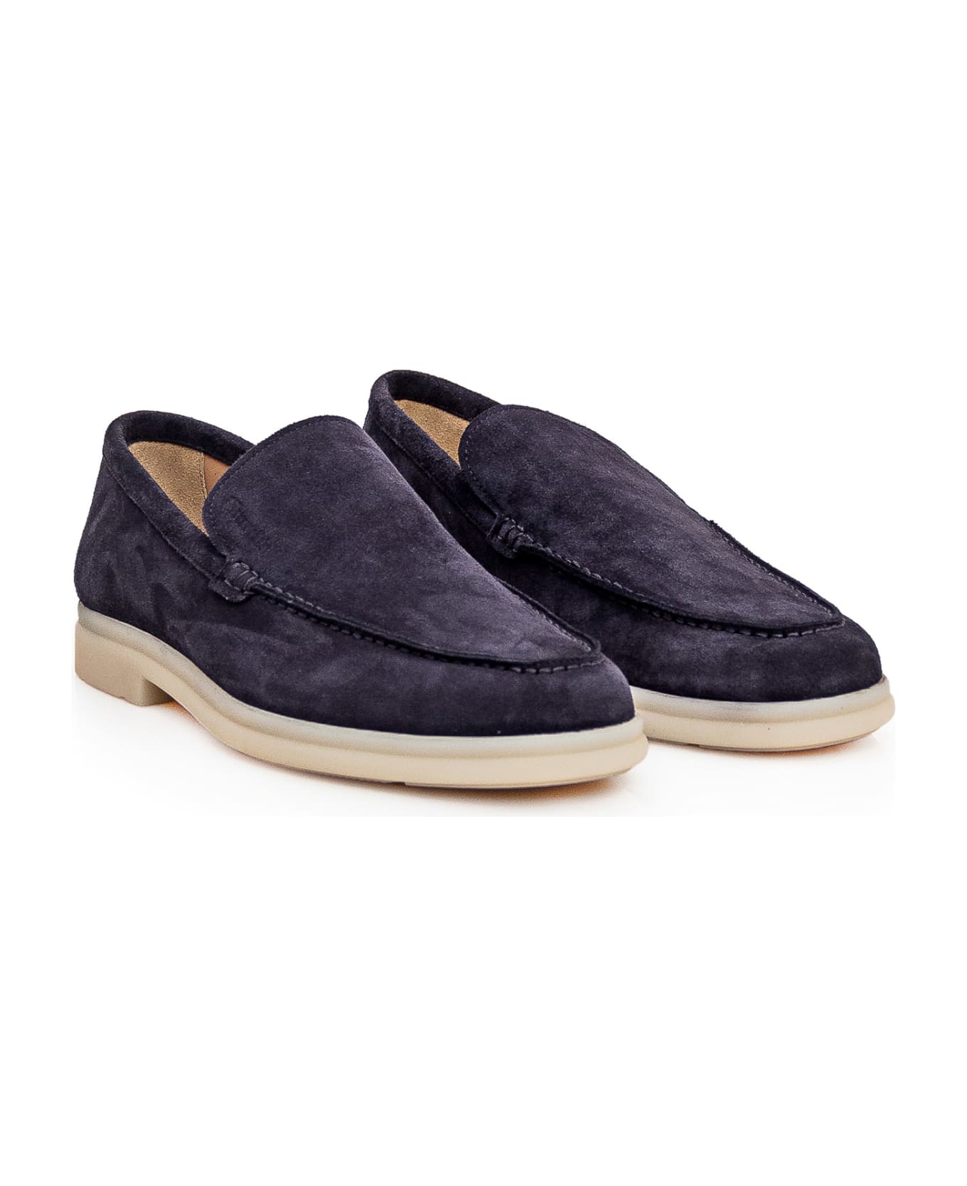 Church's Leather Loafer - NAVY ローファー＆デッキシューズ