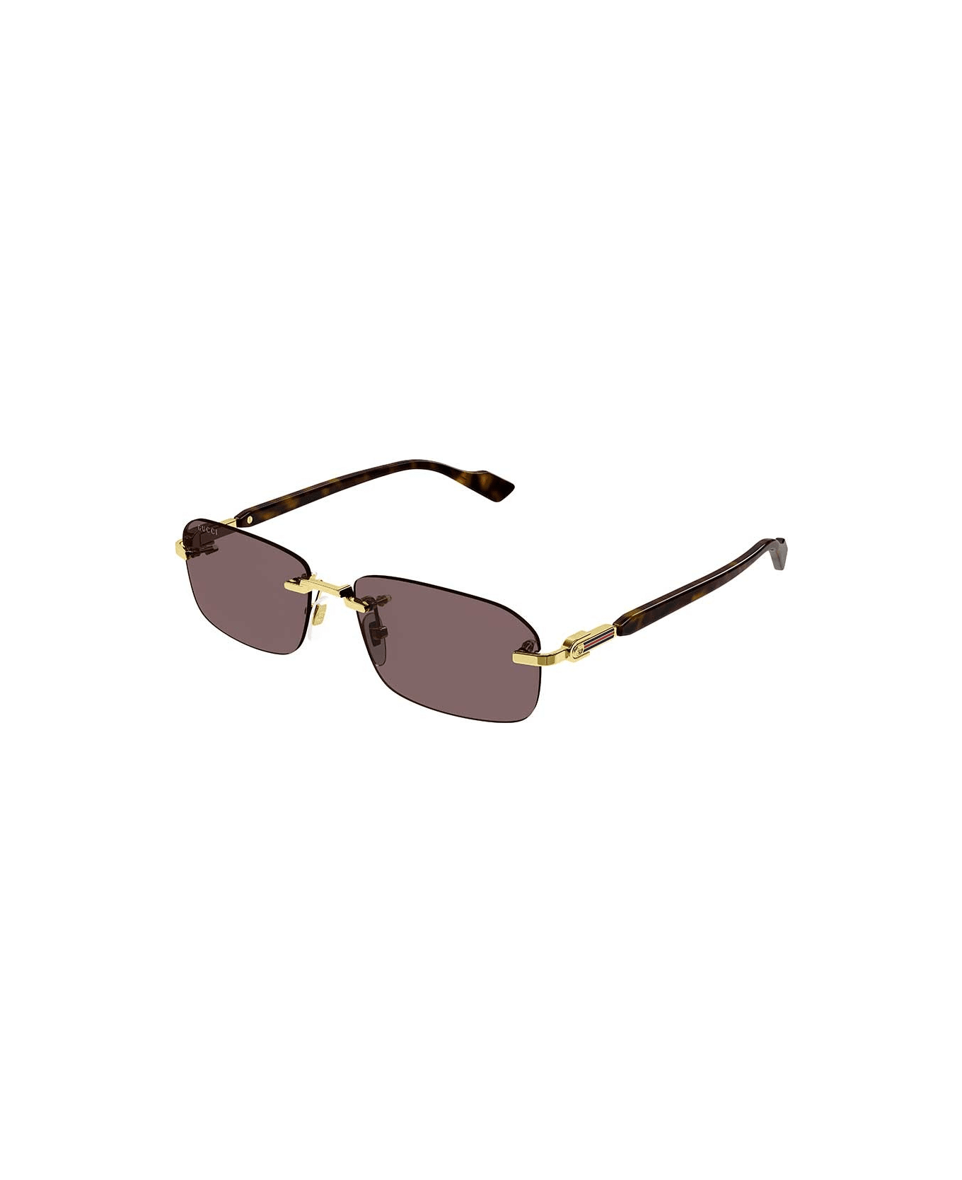 Gucci Eyewear Sunglasses - Marrone/Marrone サングラス